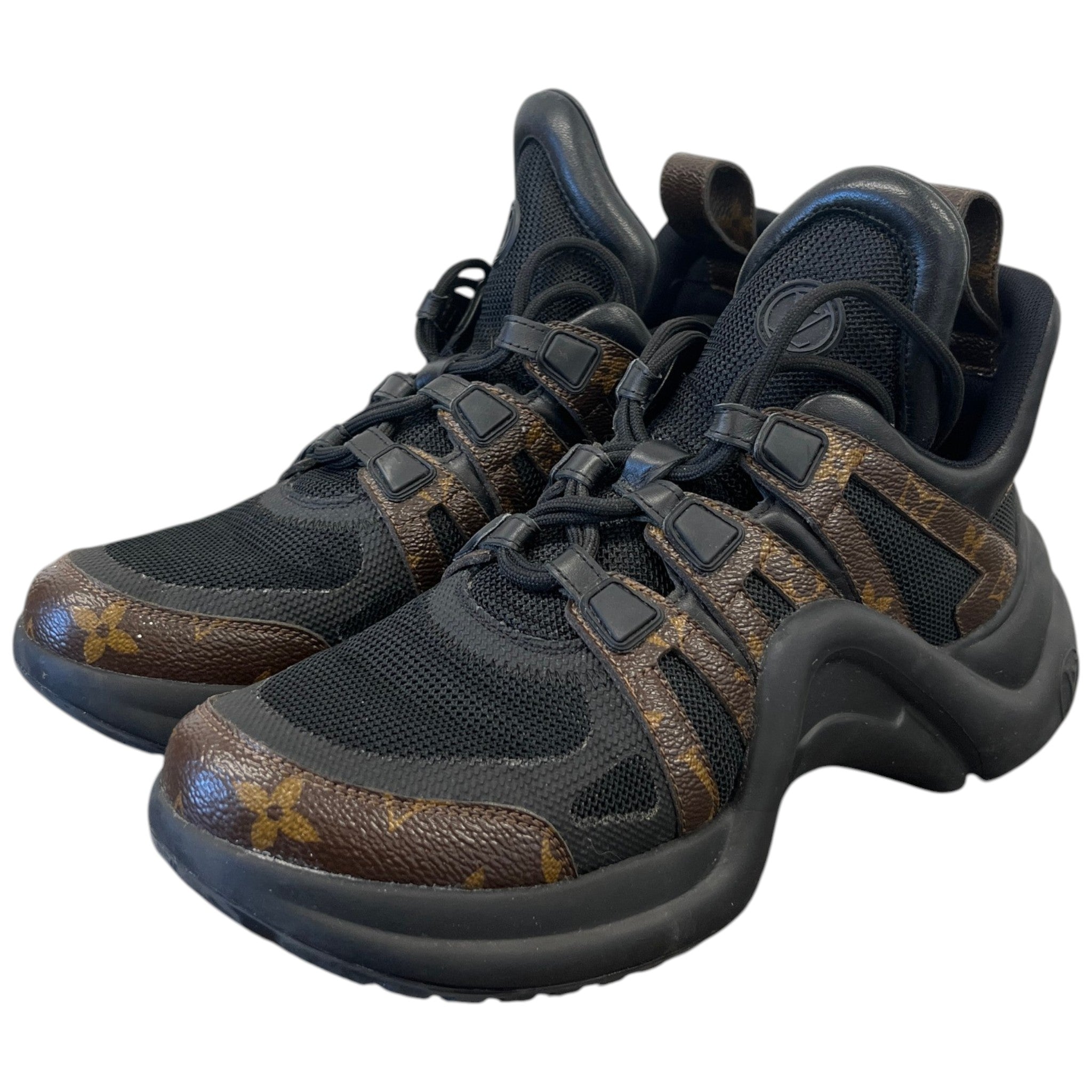 Women's Monogram Archlight Low Trainers Black Size EU 38.5 / UK 5.5