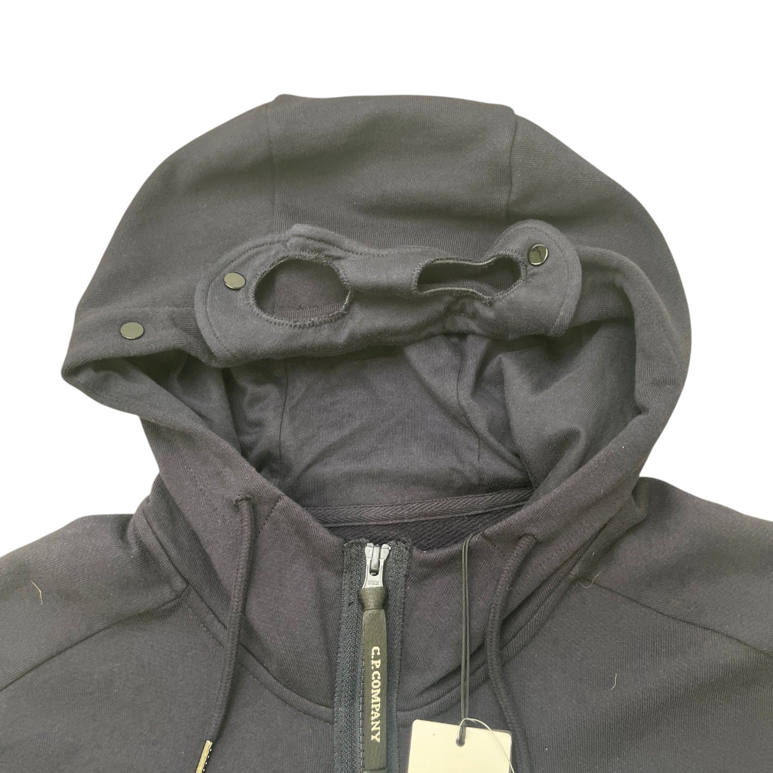 Men's Goggle Full-Zip Hoodie Navy Size L