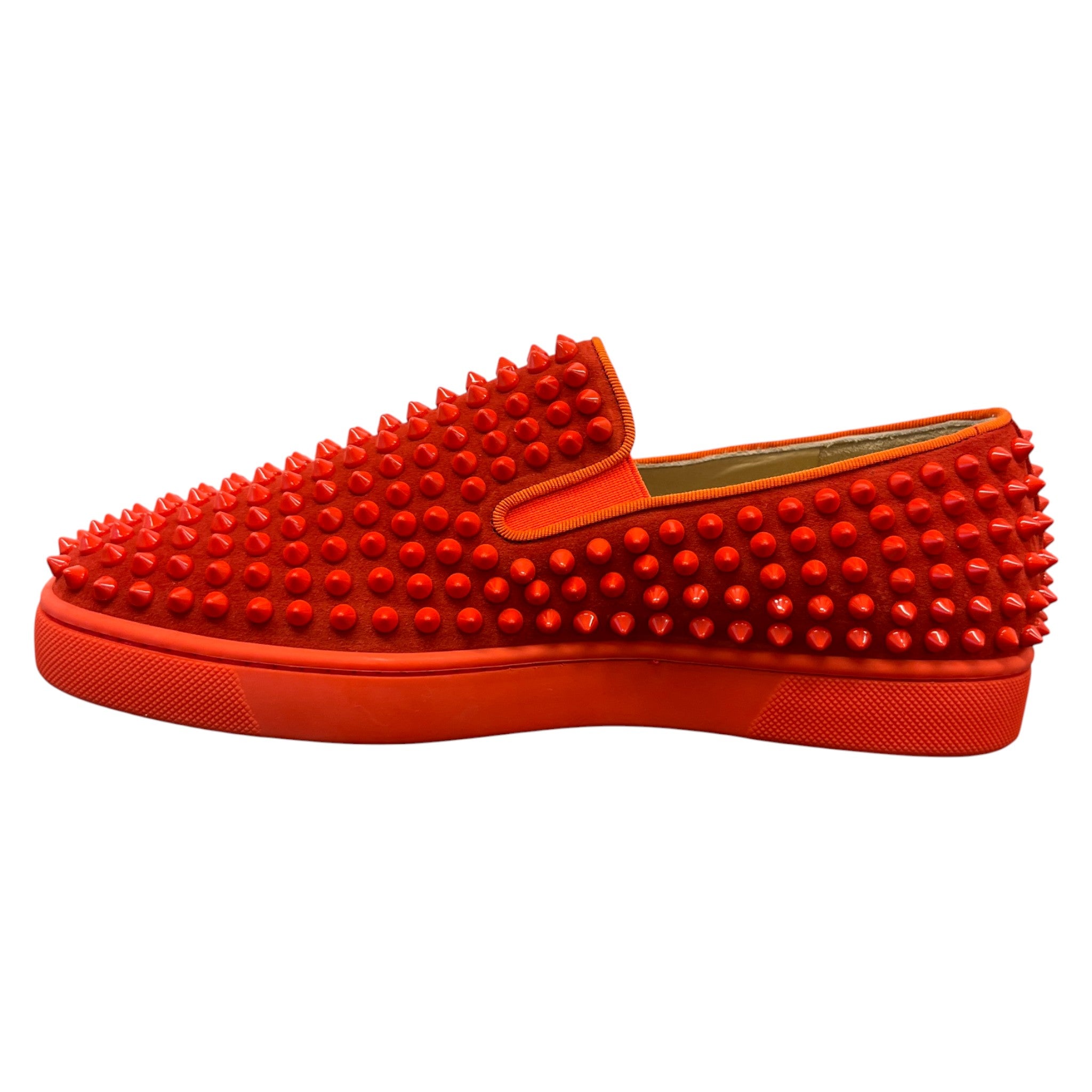 Men's Roller Boat Loafers Red Size EU 40 / UK 6