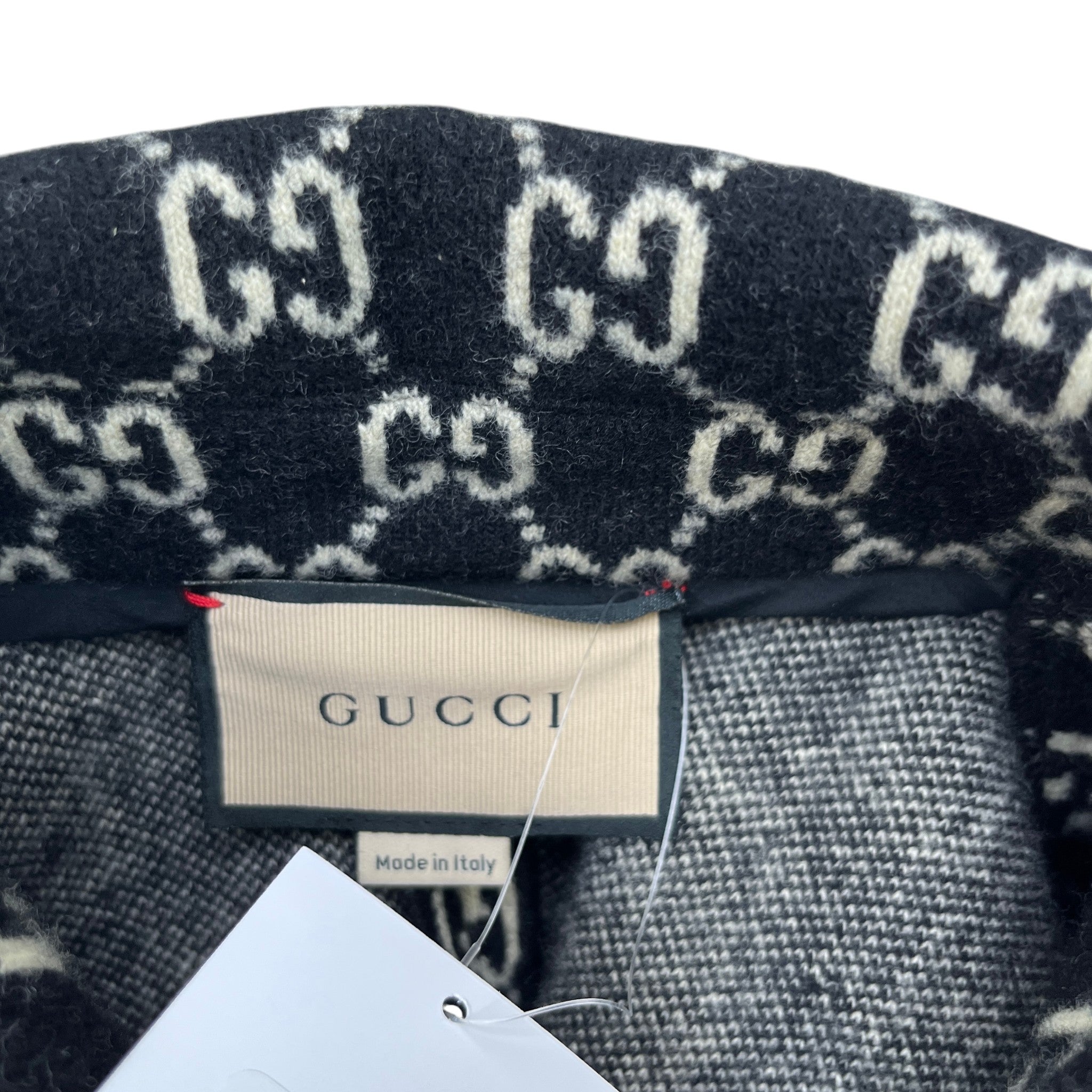Women's Gg Jacquard Cape Jacket Black Size XS