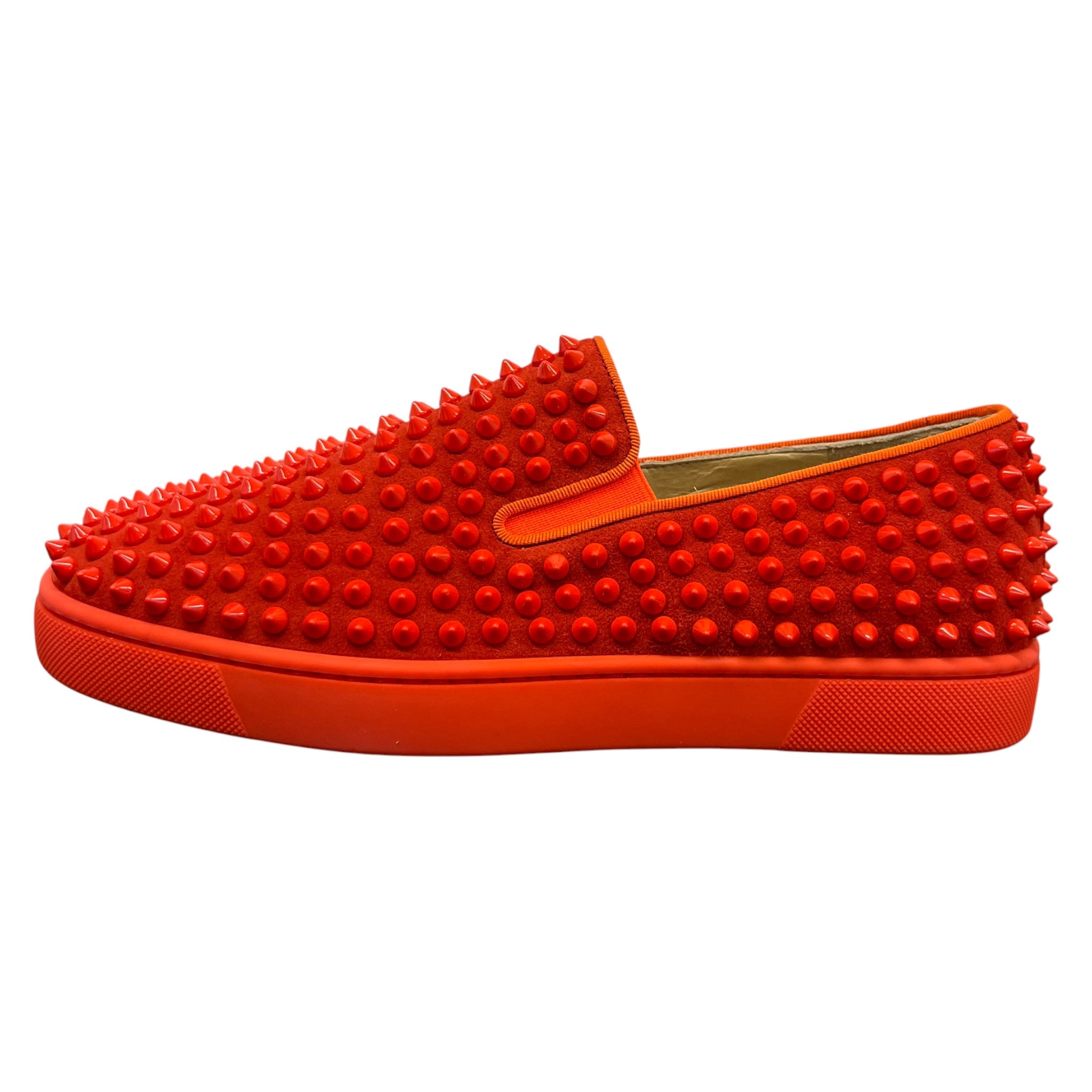 Men's Roller Boat Loafers Red Size EU 40 / UK 6