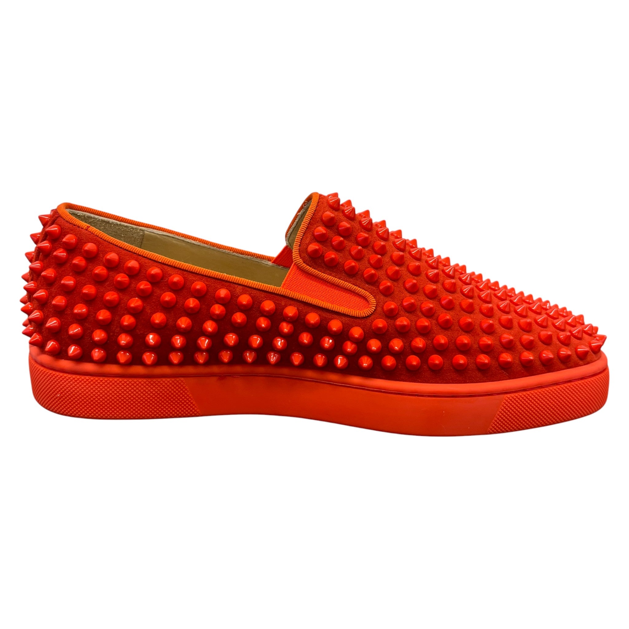 Men's Roller Boat Loafers Red Size EU 40 / UK 6