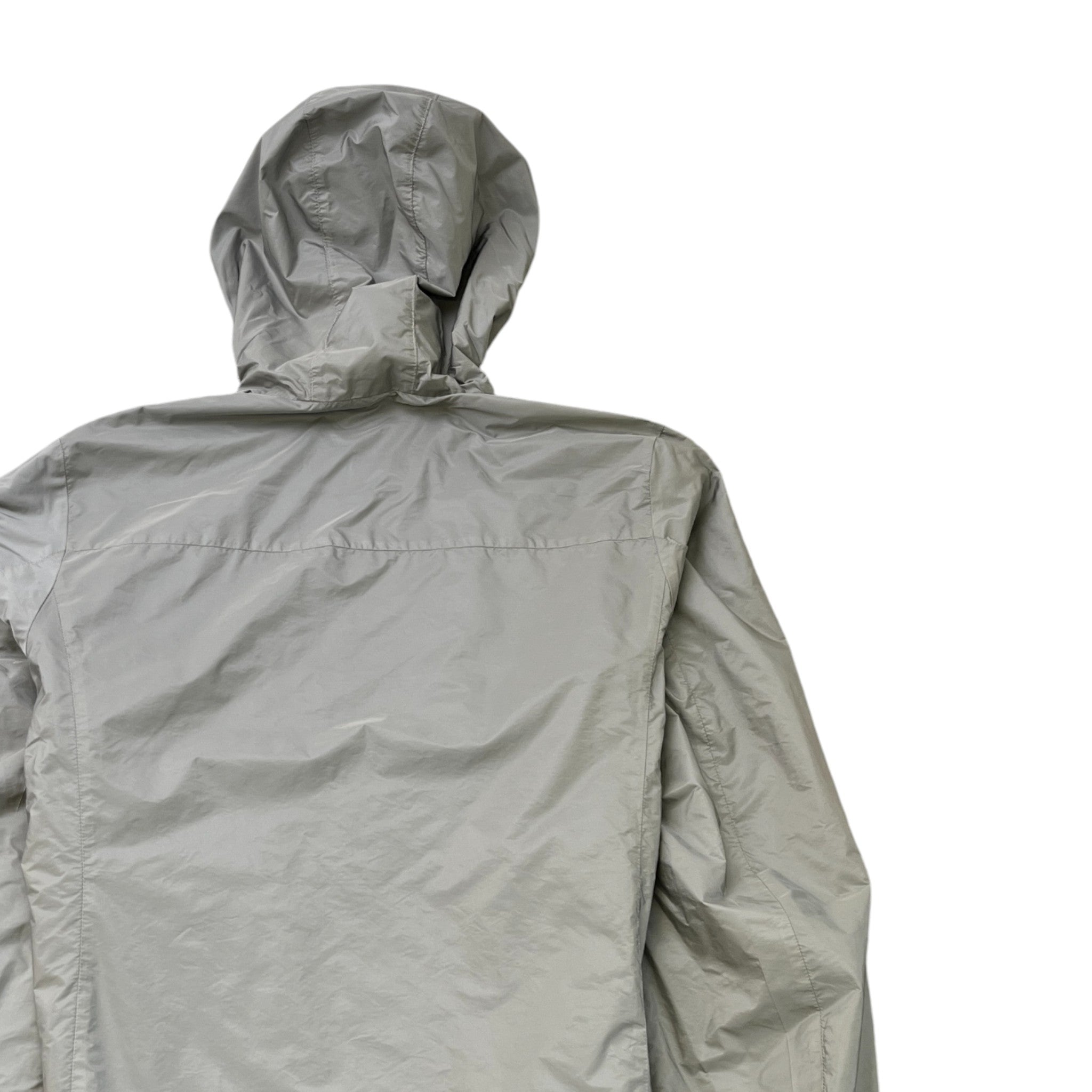 Men's Reversible Plaque Logo Windbreaker Blue Size IT 52 / XL