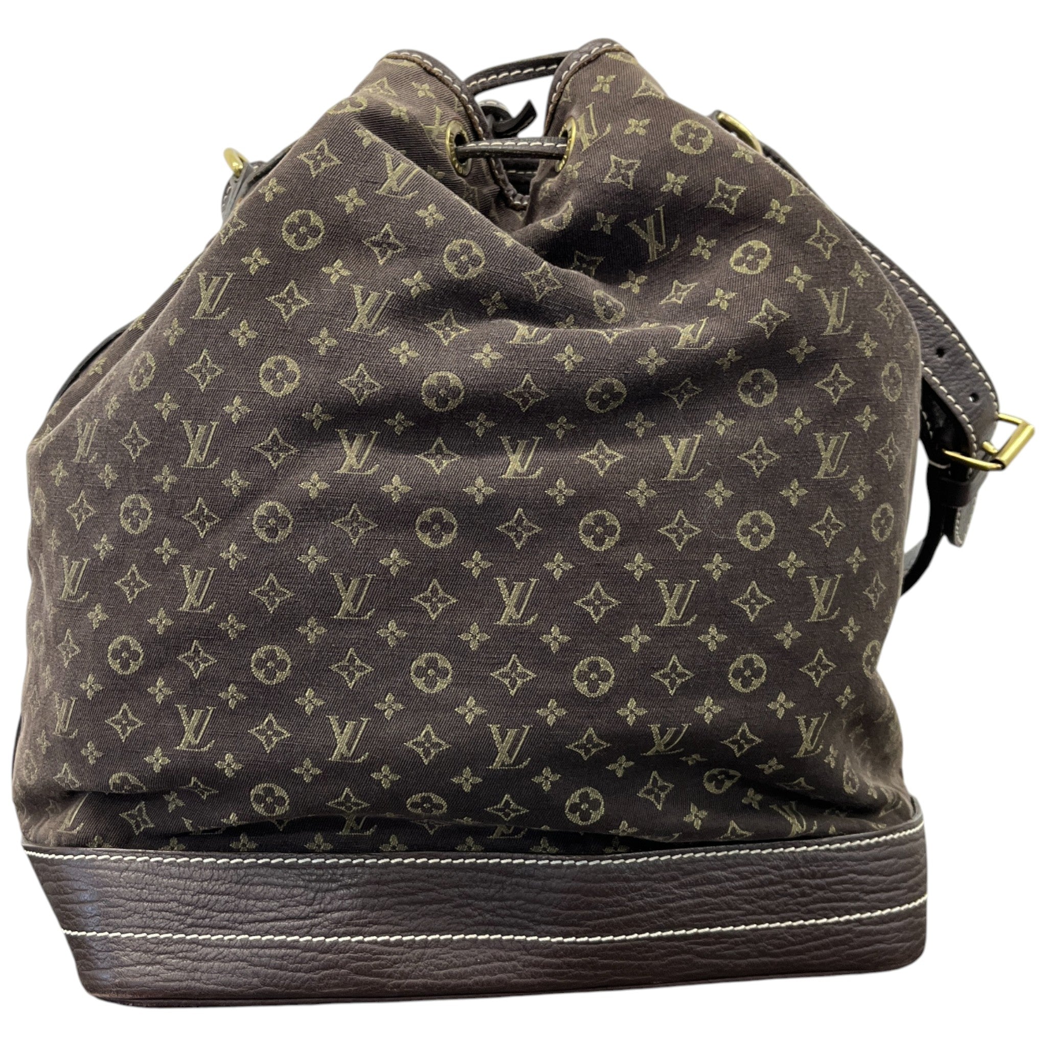 Women's Monogram Lin Noé Bucket Bag Brown