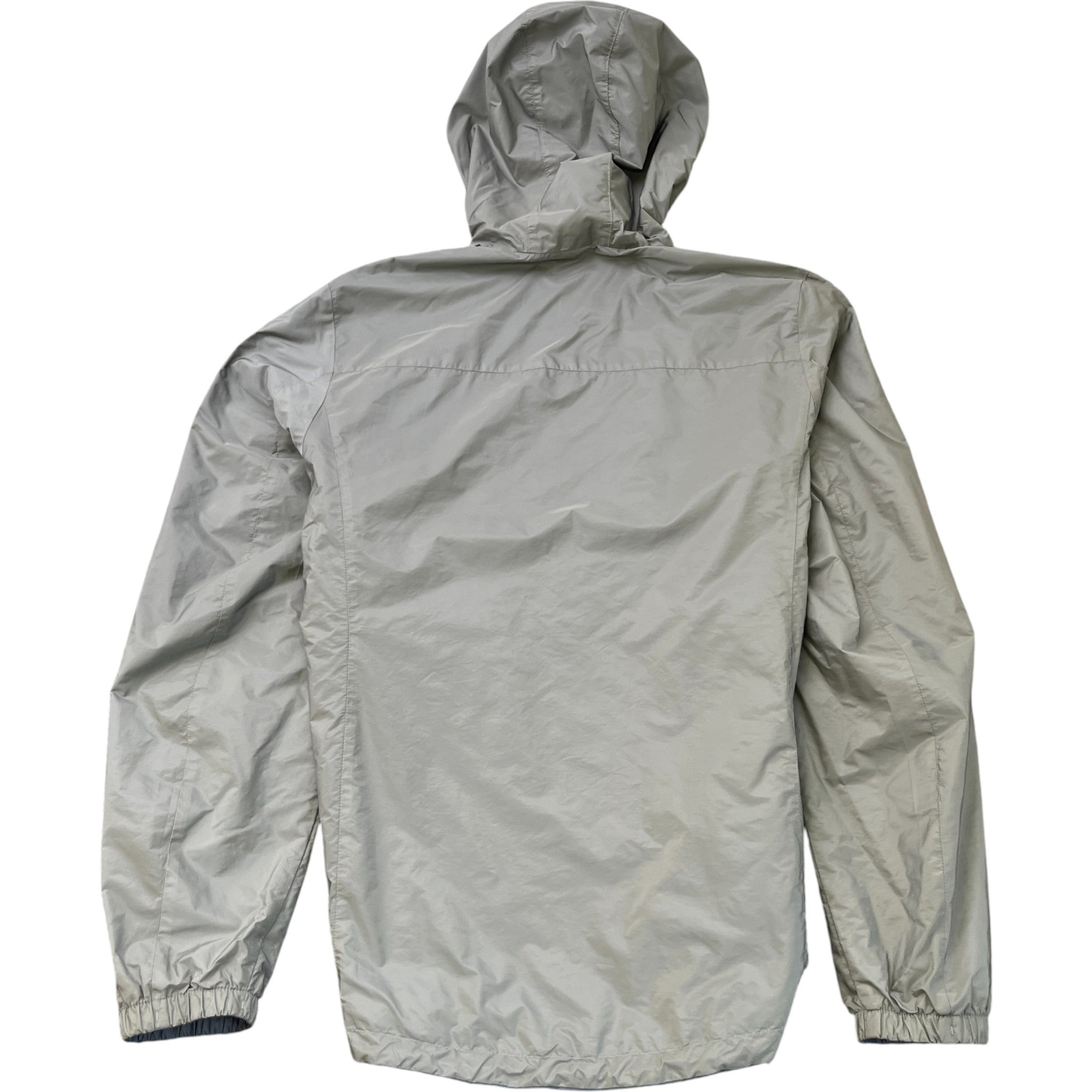 Men's Reversible Plaque Logo Windbreaker Blue Size IT 52 / XL