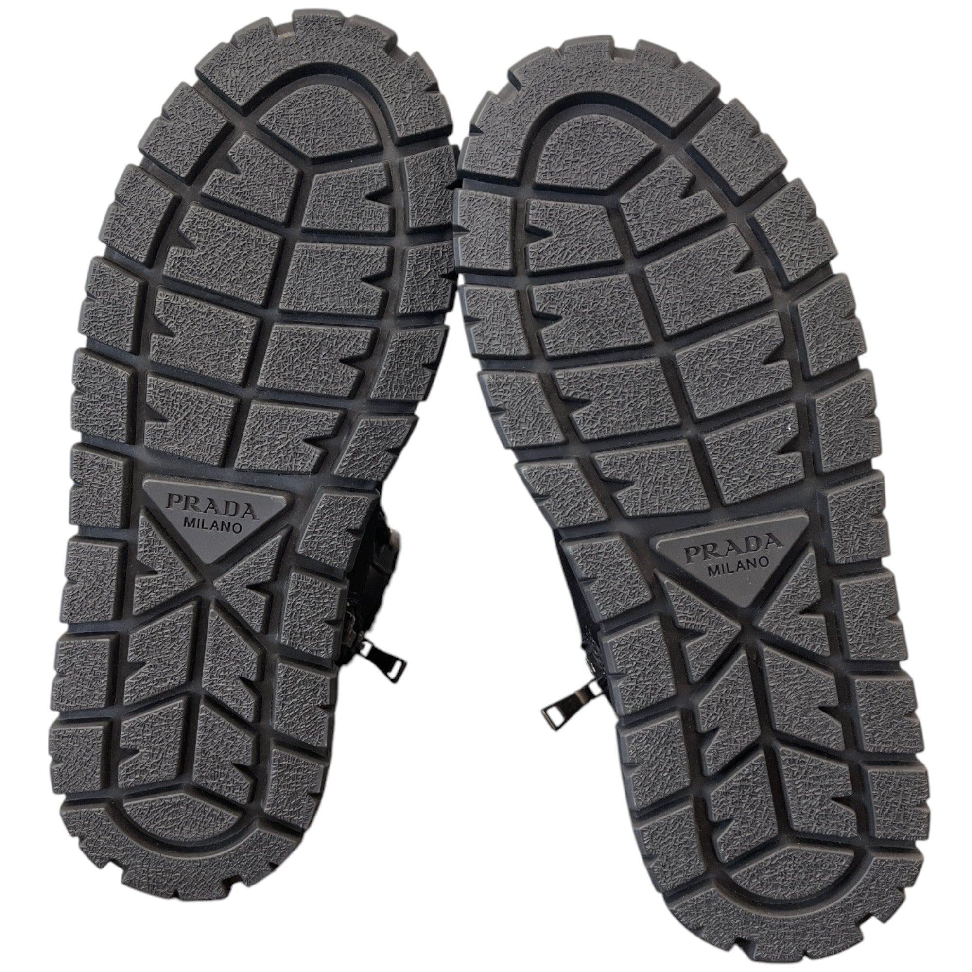 Women's Logo Plaque Shearling Boots Black Size EU 36 / UK 3