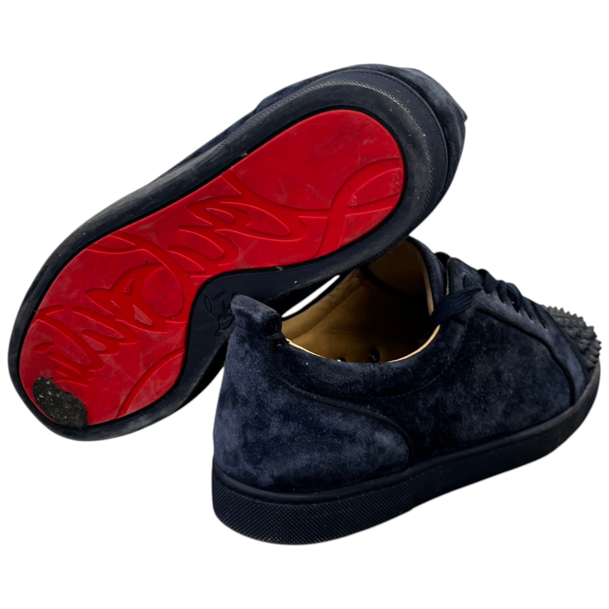 Men's Spikes Low Trainers Navy Size EU 43 / UK 9