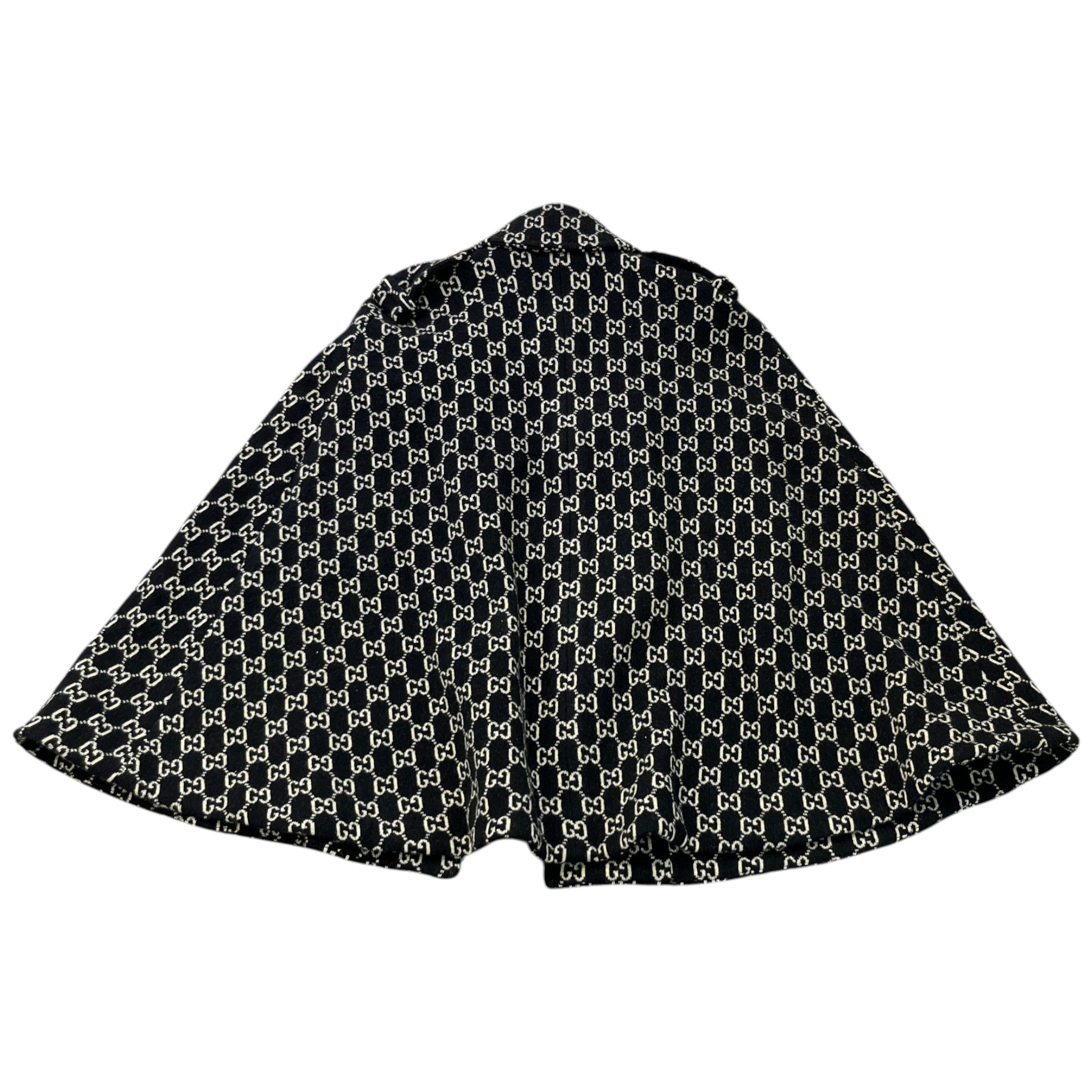 Women's Gg Jacquard Cape Jacket Black Size XS