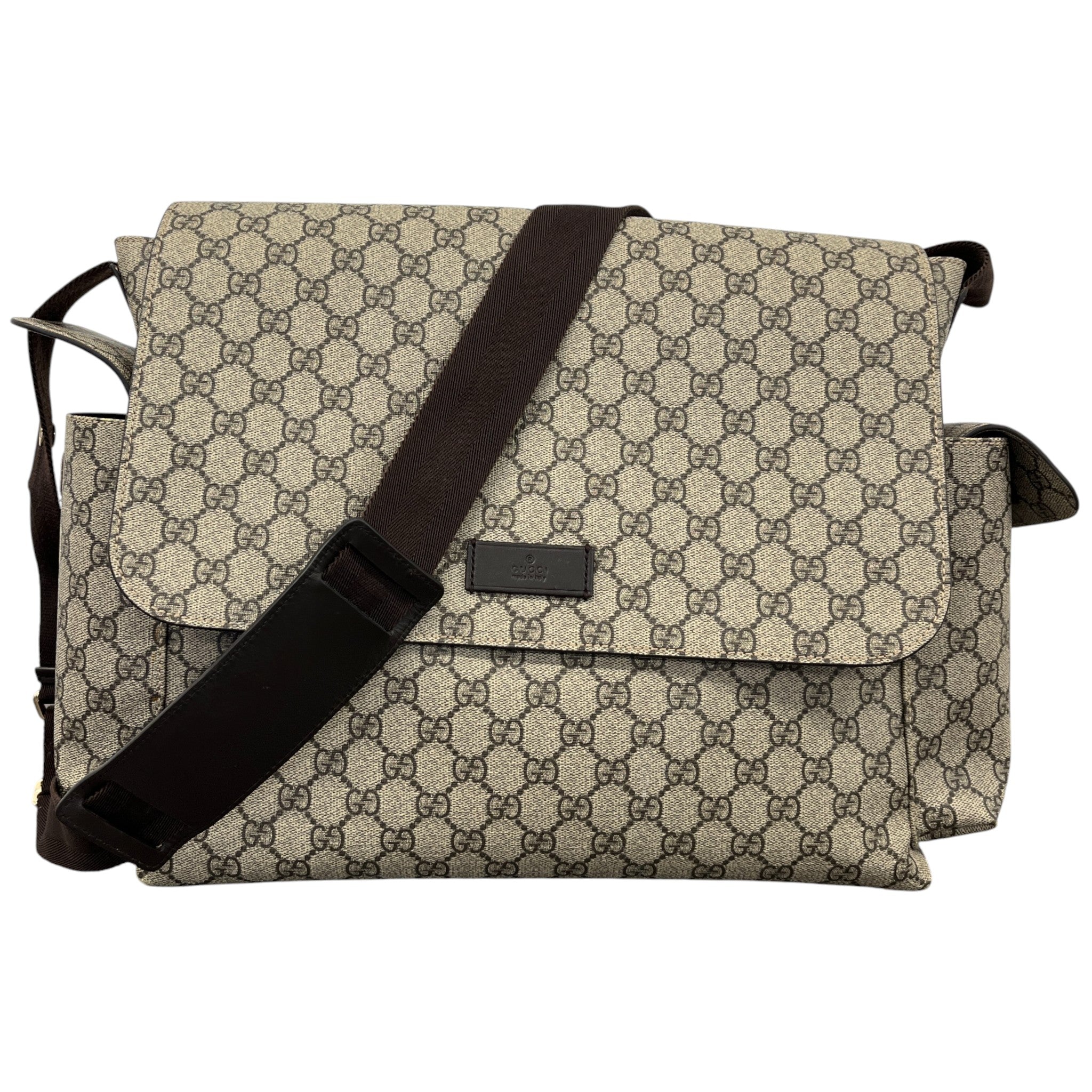 Women's Gg Supreme Canvas Baby Changing Bag Brown