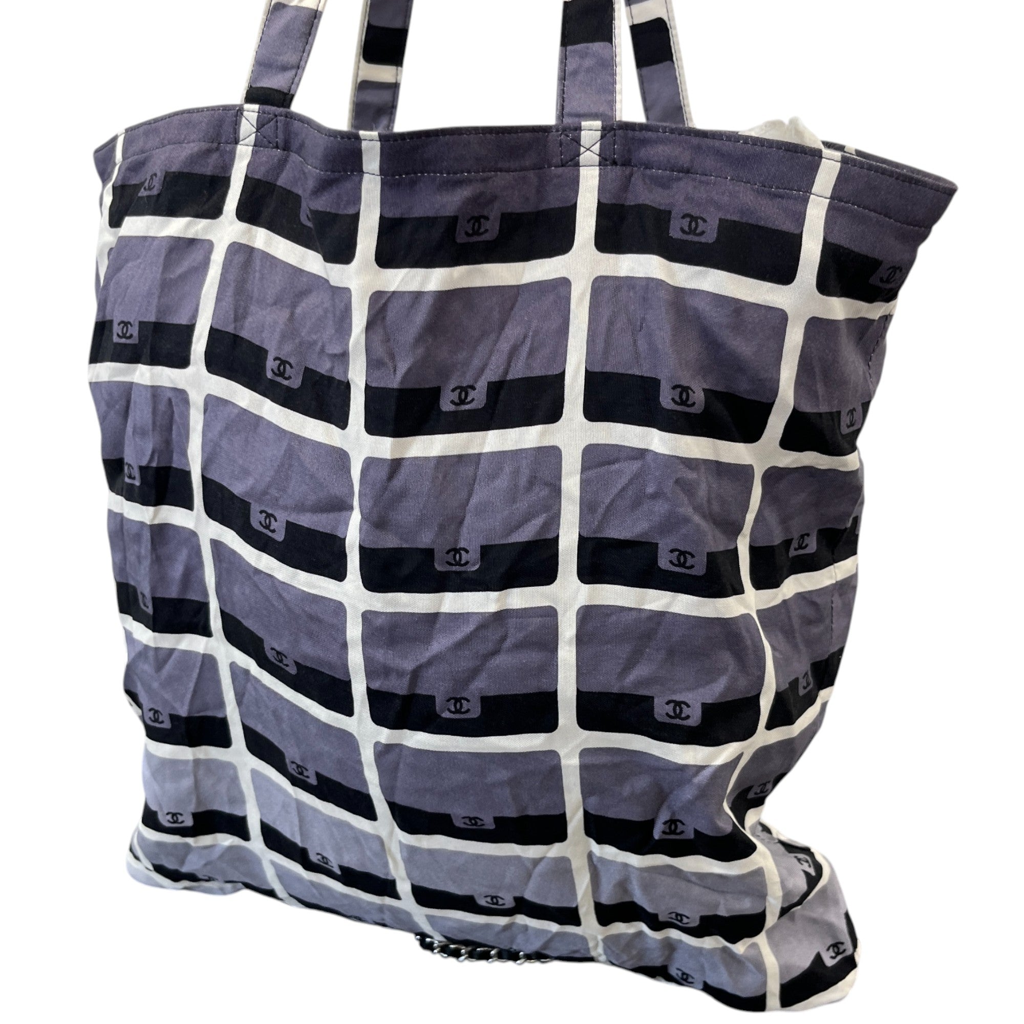 Women's 2 In 1 Foldable Flap Bag Black