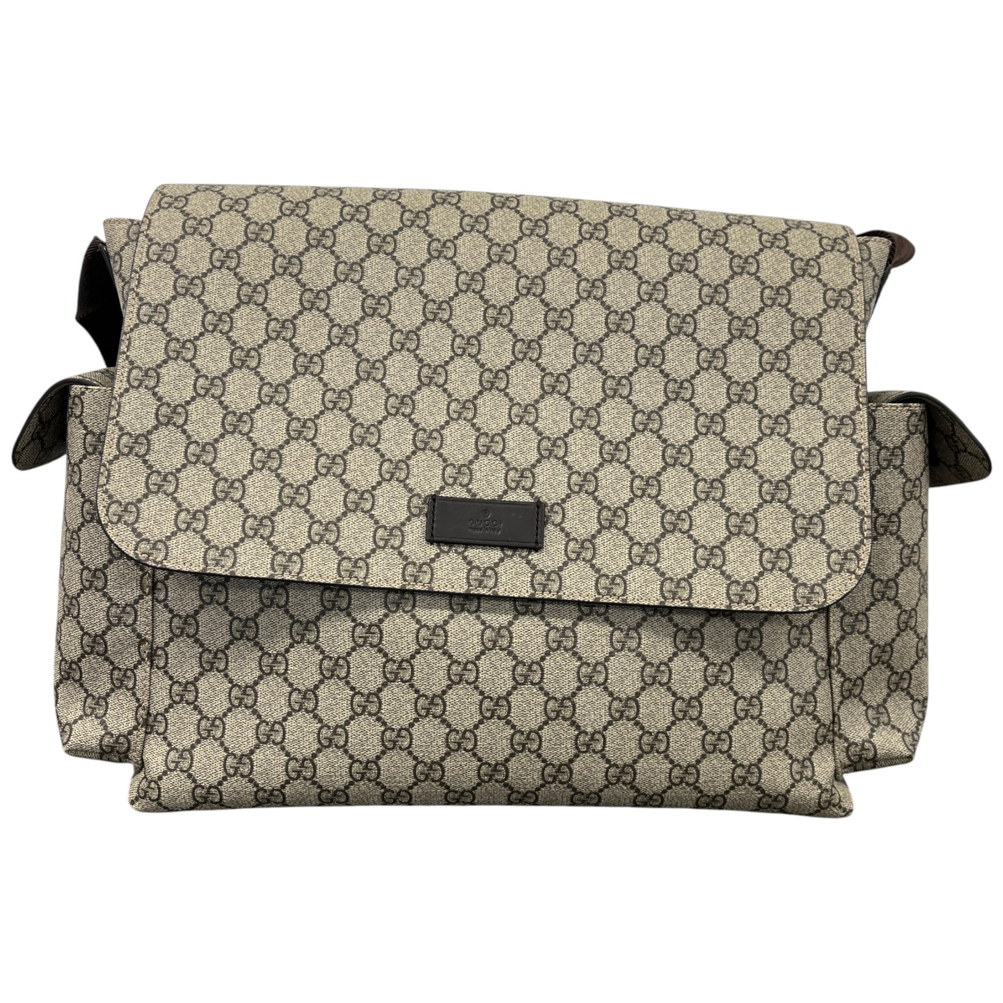 Women's Gg Supreme Canvas Baby Changing Bag Brown