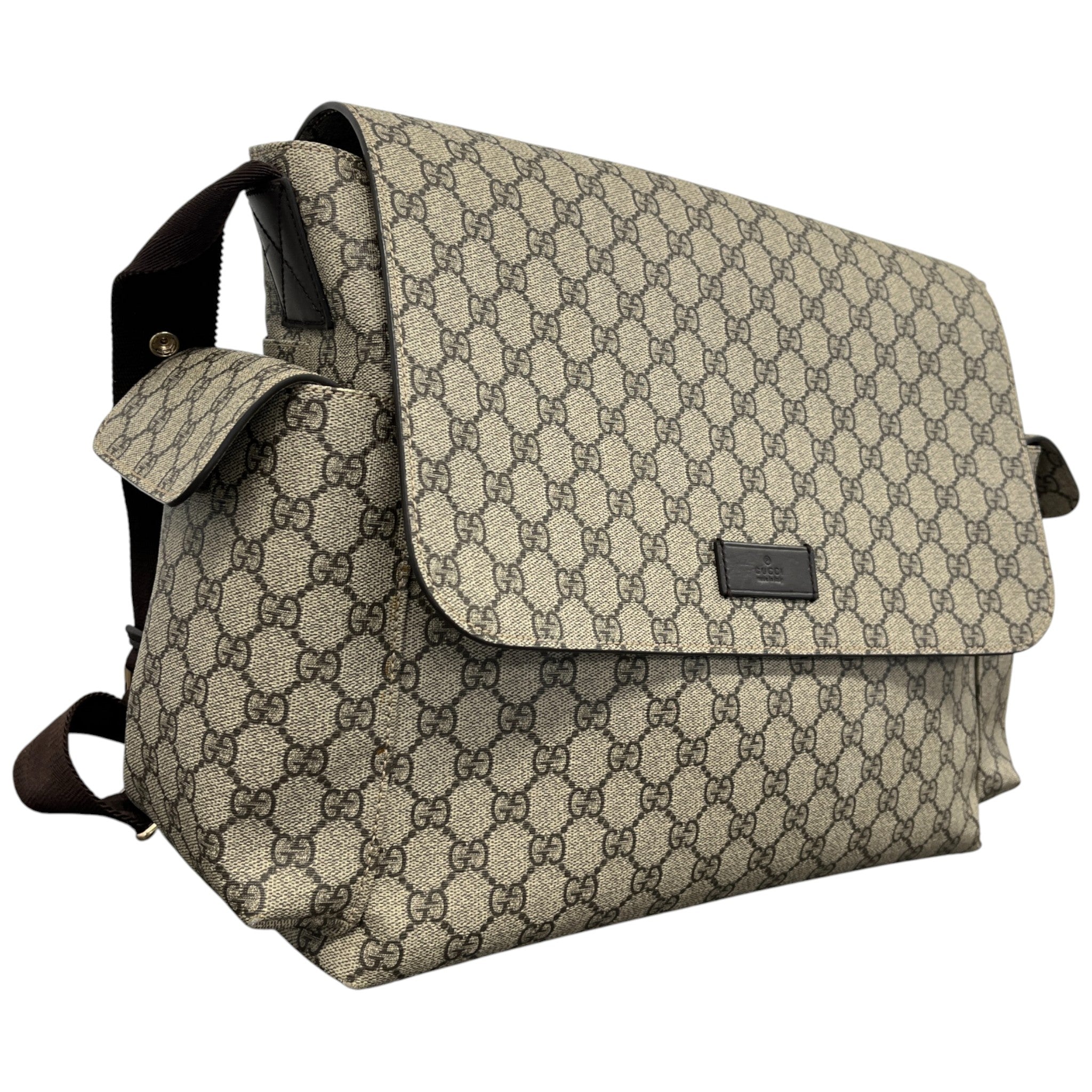 Women's Gg Supreme Canvas Baby Changing Bag Brown