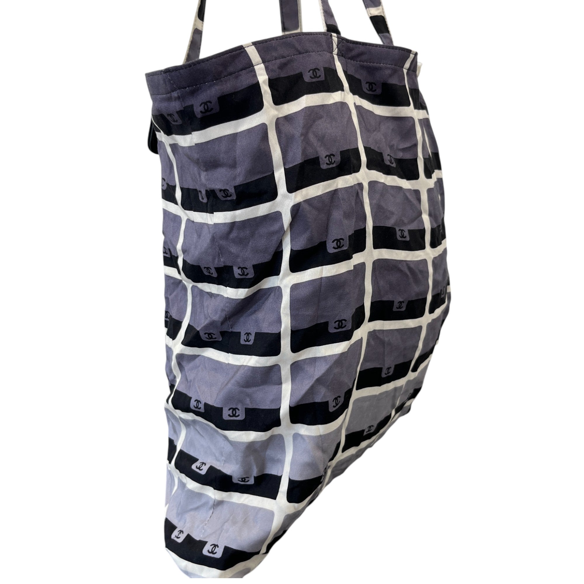 Women's 2 In 1 Foldable Flap Bag Black