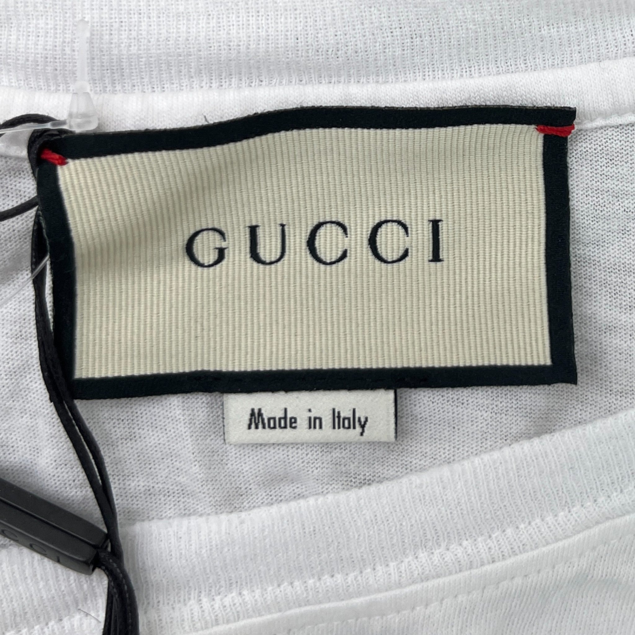 Men's Web Logo T-Shirt White Size XL