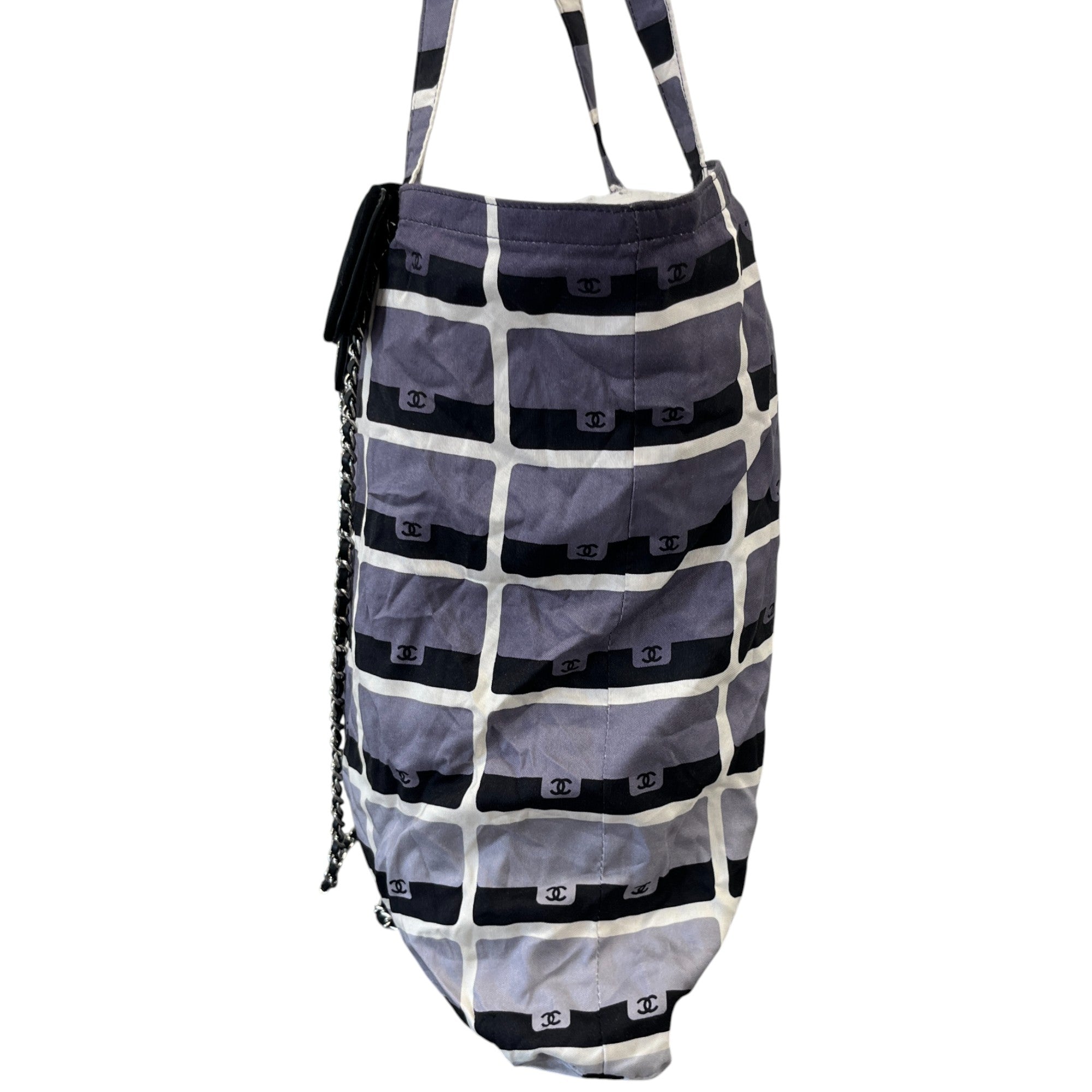 Women's 2 In 1 Foldable Flap Bag Black