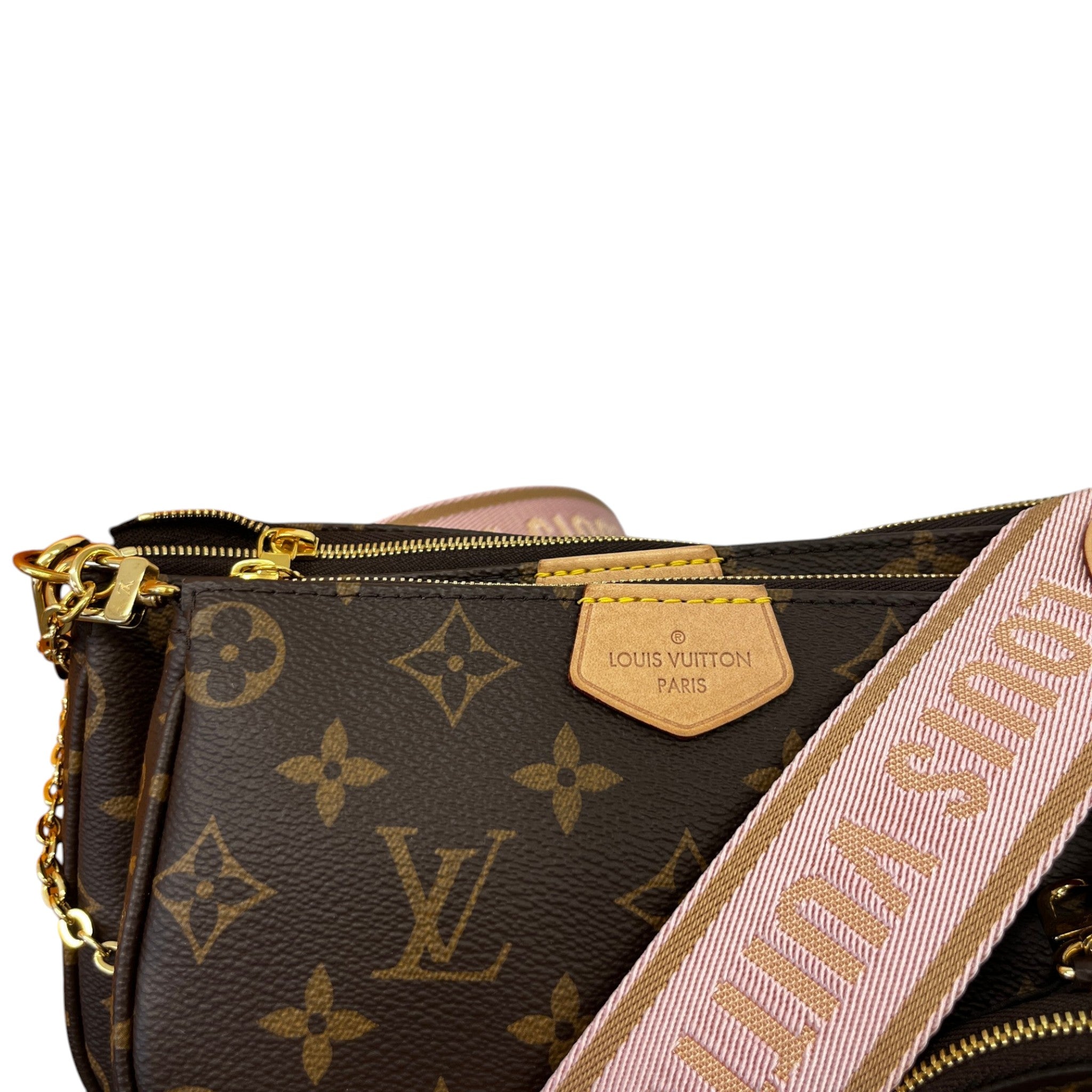 Women's Monogram Multi Pochette Accessoires Bag Brown
