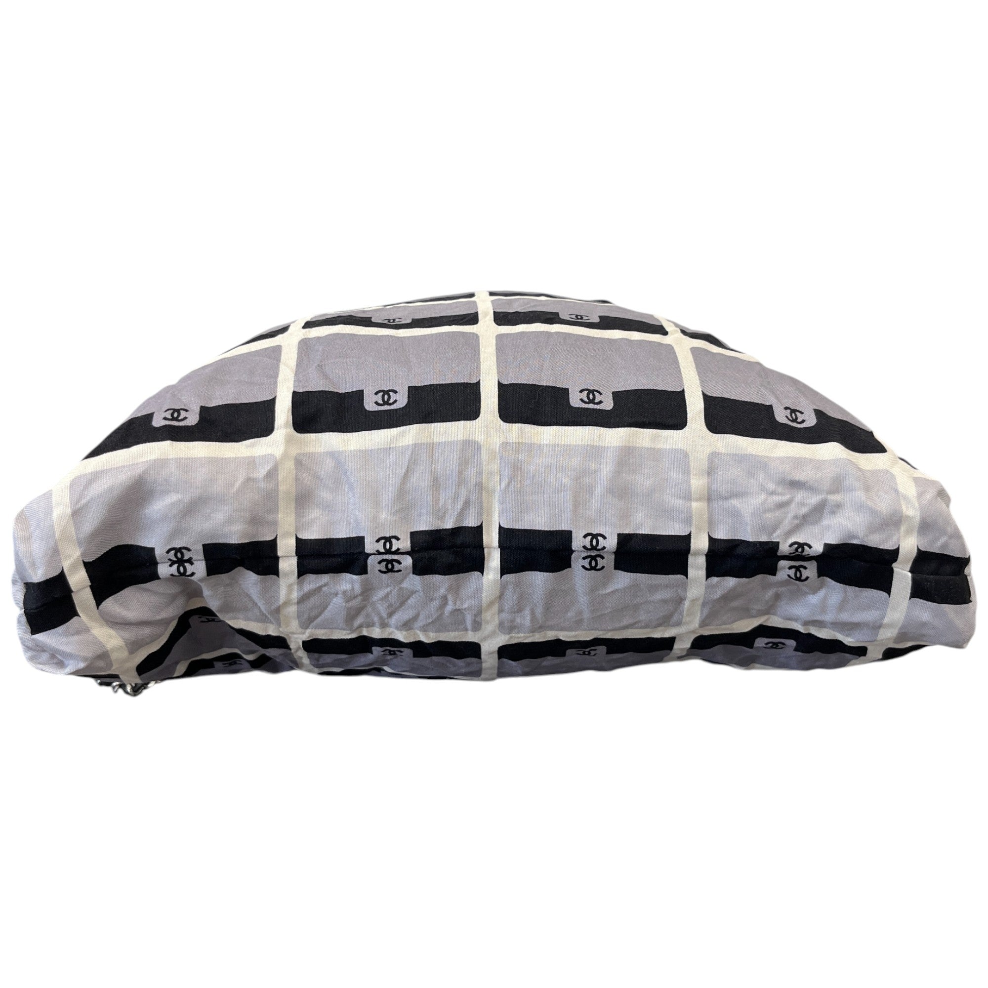 Women's 2 In 1 Foldable Flap Bag Black