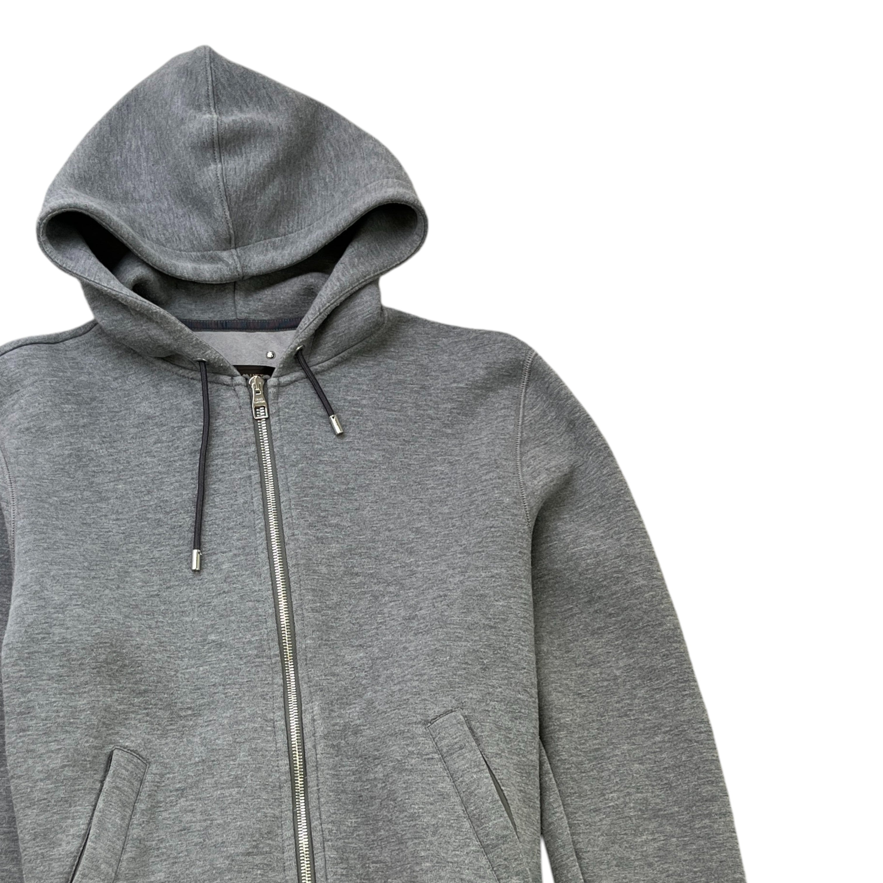 Men's Circle Logo Hoodie Grey Size S