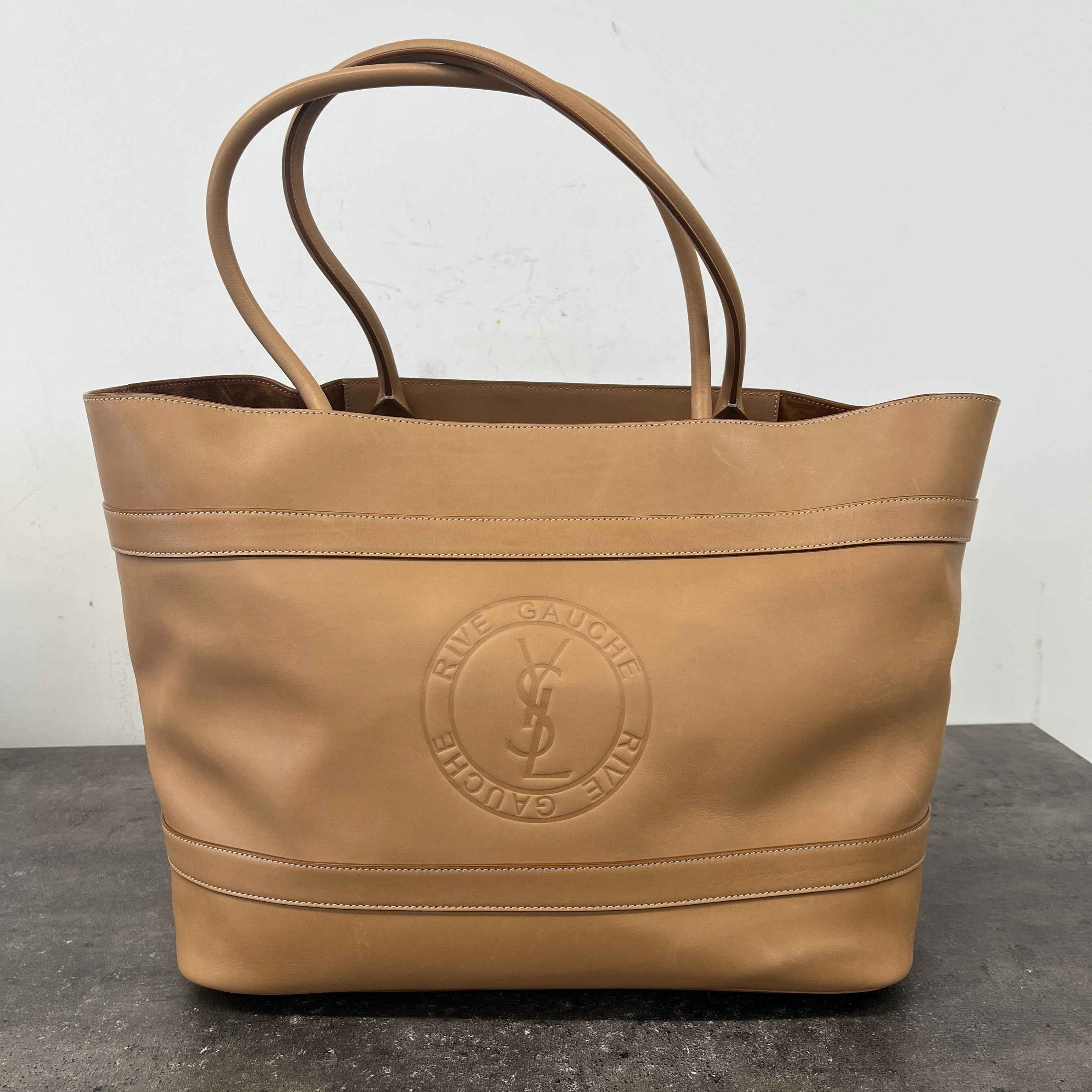 Women's Rive Gauche Tote Bag Beige