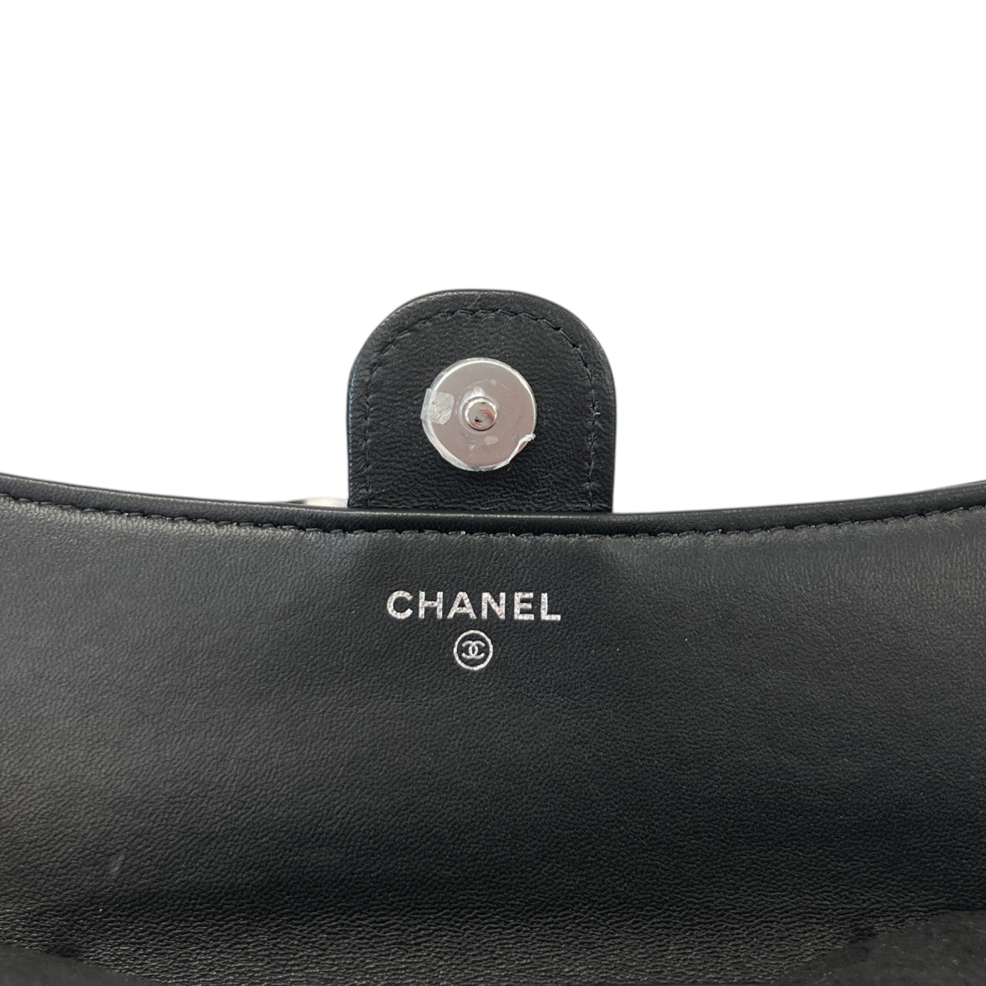 Women's 2 In 1 Foldable Flap Bag Black