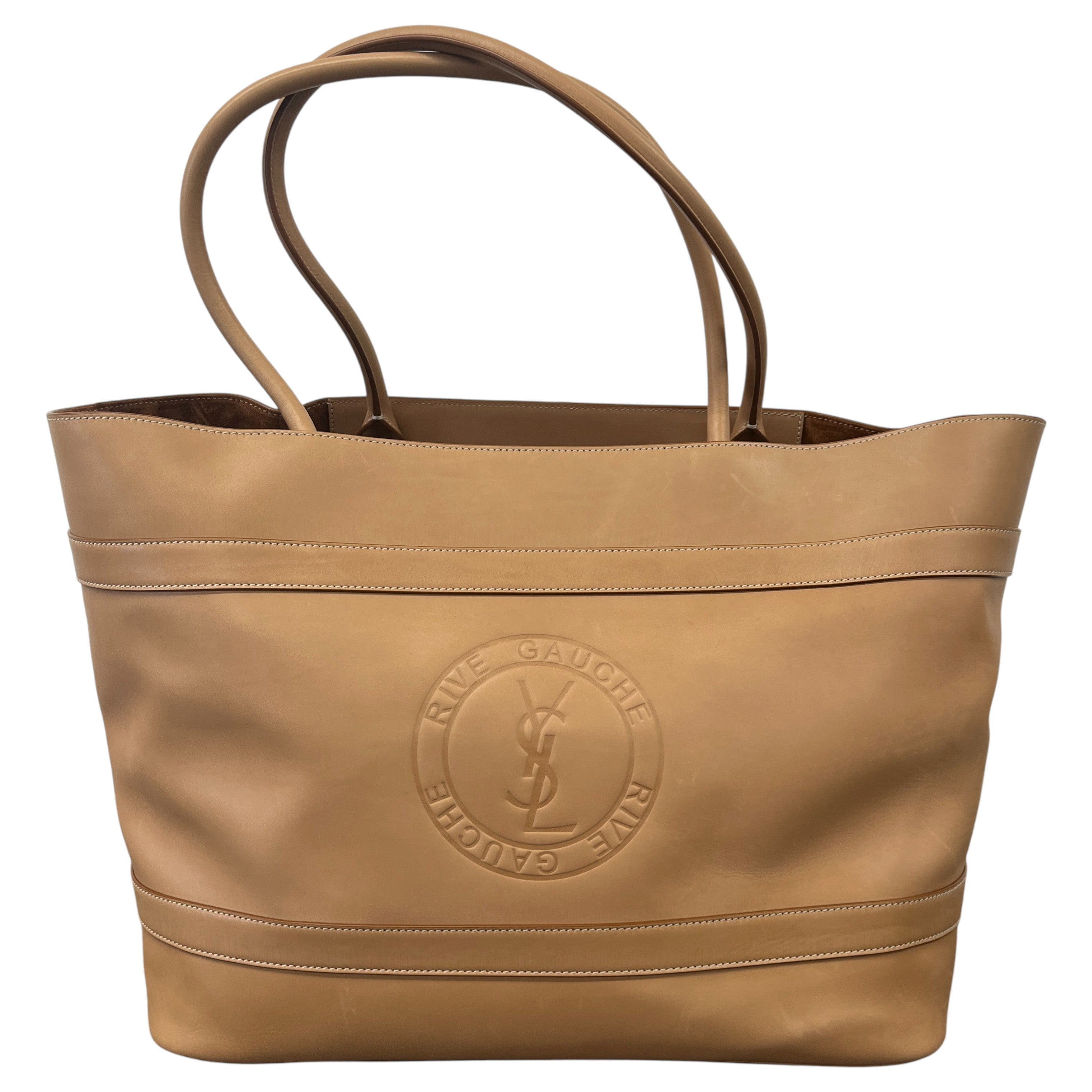Women's Rive Gauche Tote Bag Beige