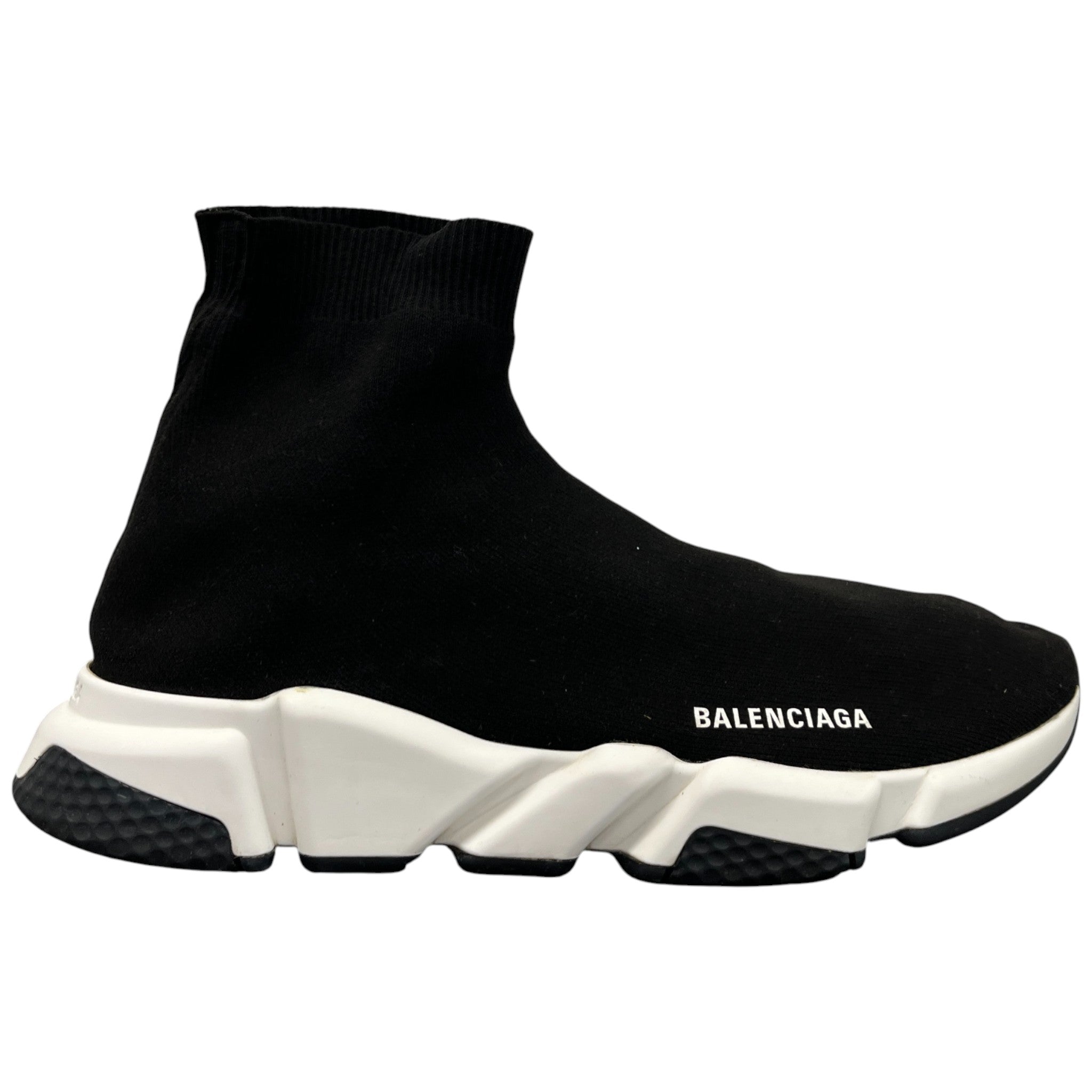 Men's Speed Sock High Trainers Black Size EU 44 / UK 10
