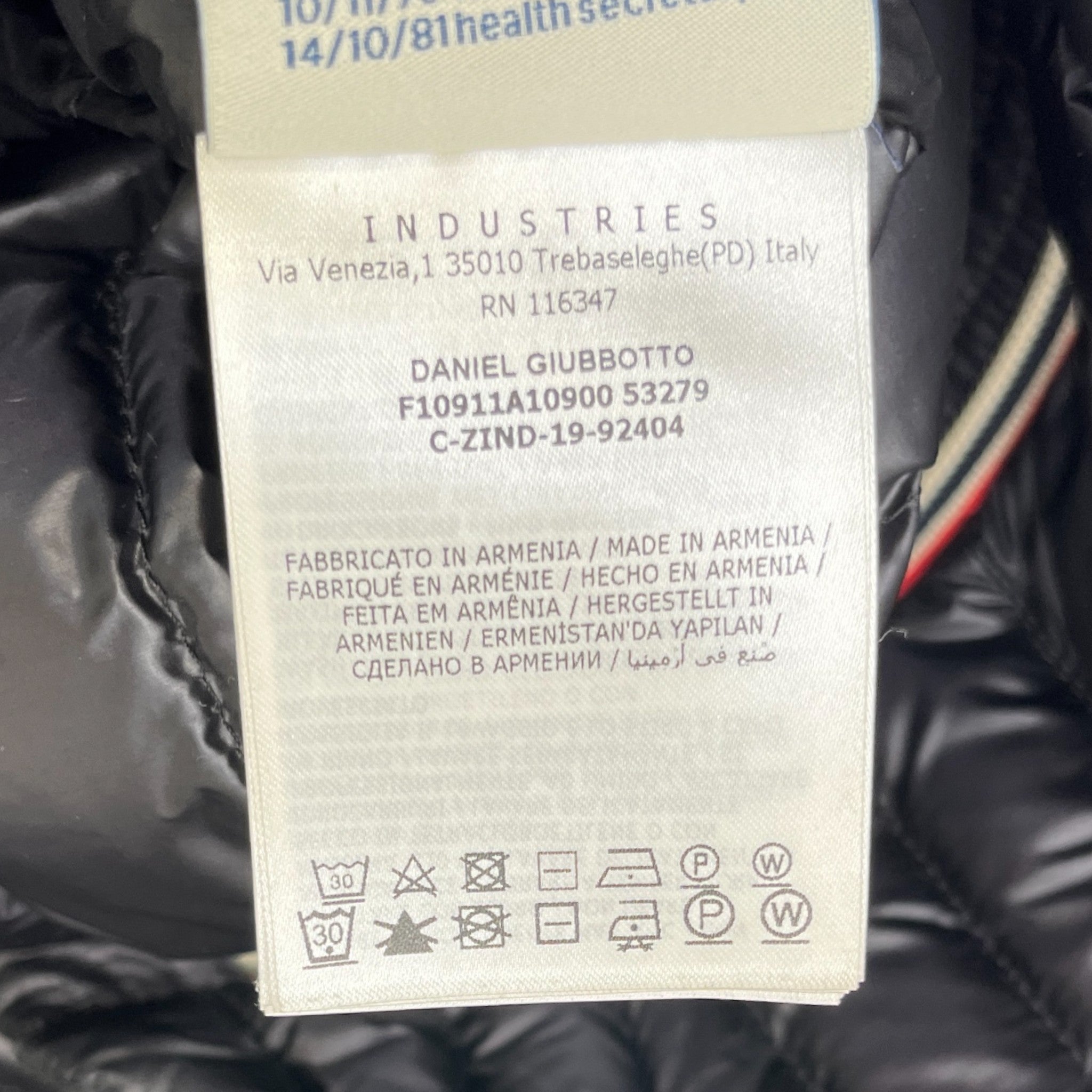 Men's Daniel Jacket Black Size 2 / M