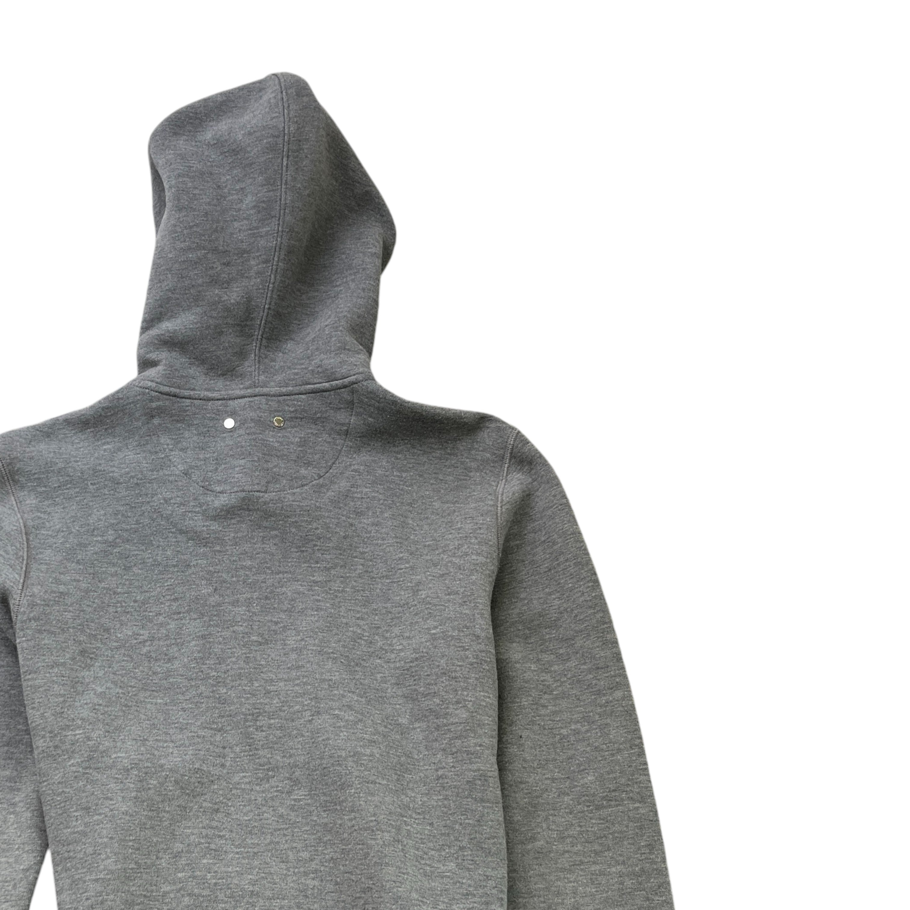 Men's Circle Logo Hoodie Grey Size S