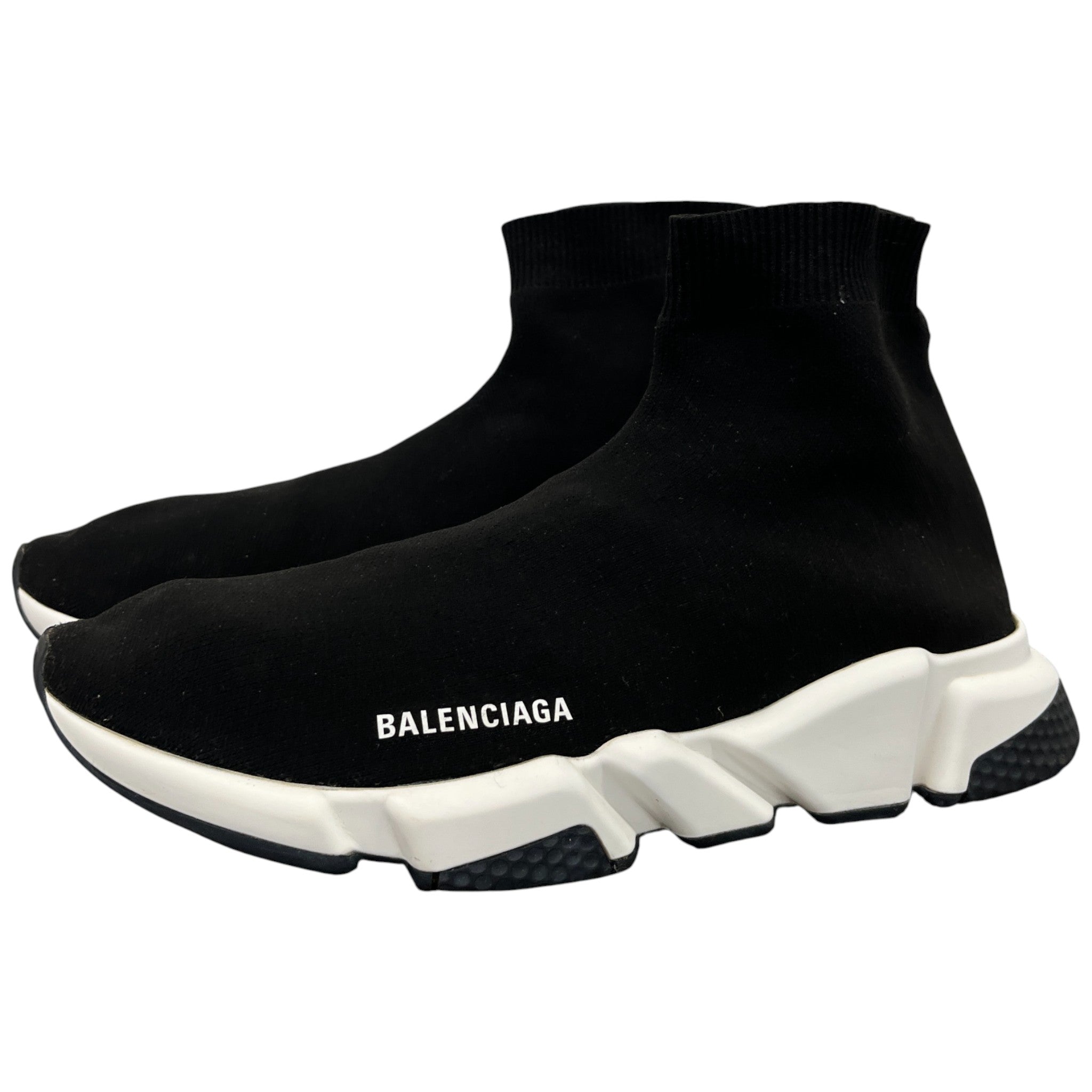 Men's Speed Sock High Trainers Black Size EU 44 / UK 10