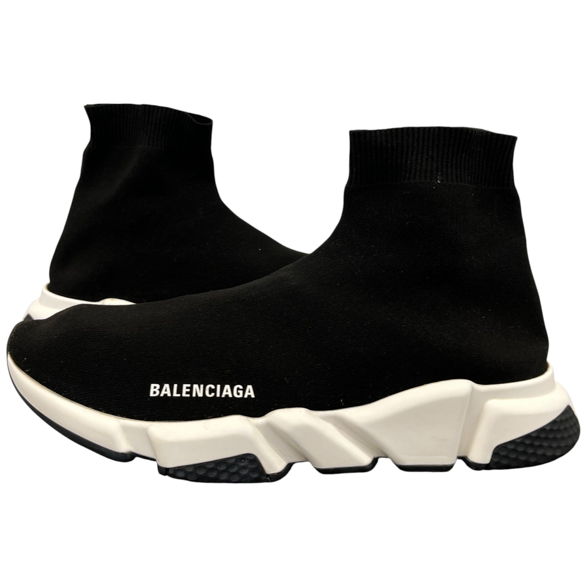 Men's Speed Sock High Trainers Black Size EU 44 / UK 10