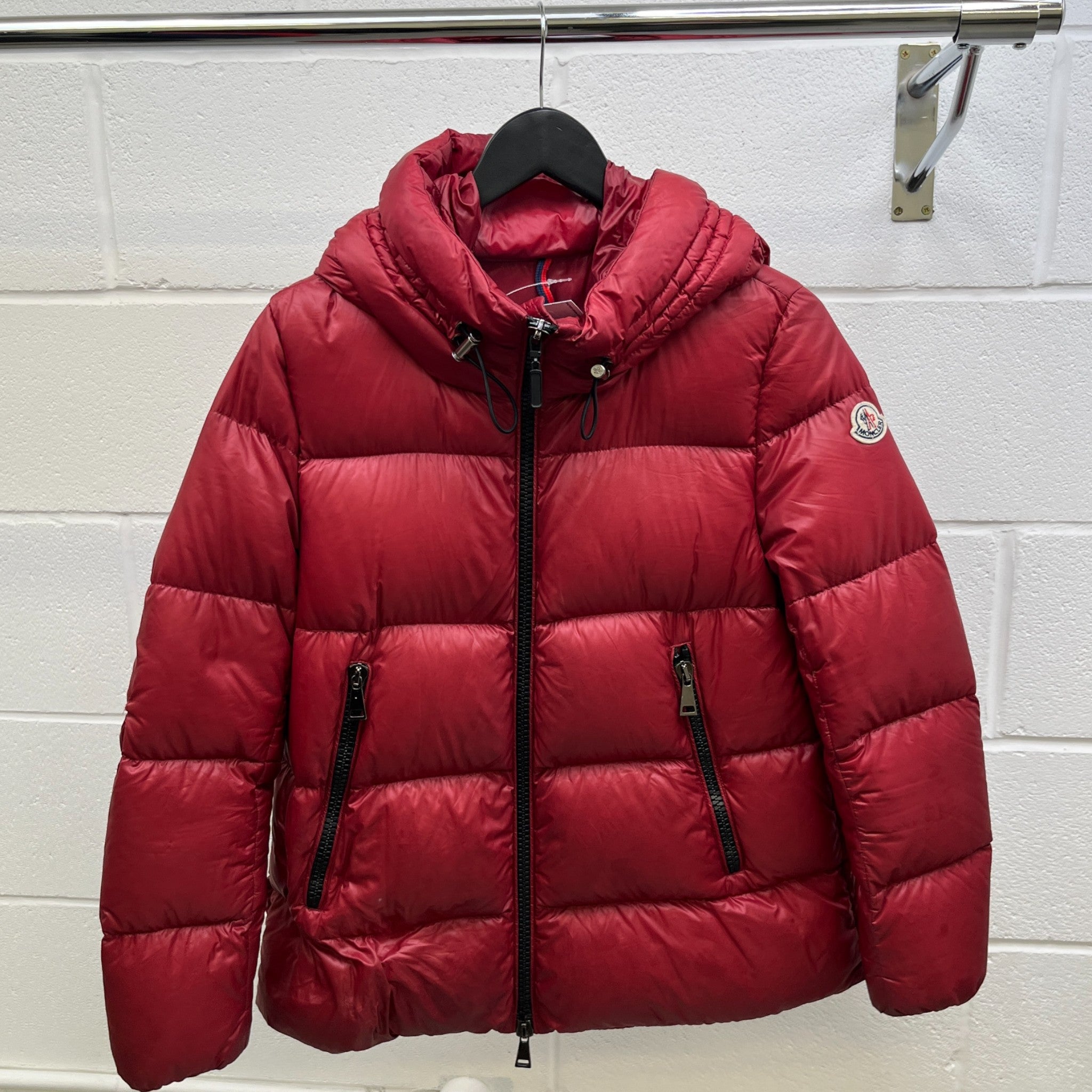 Women's Seritte Down Jacket Red Size 1 / UK 10