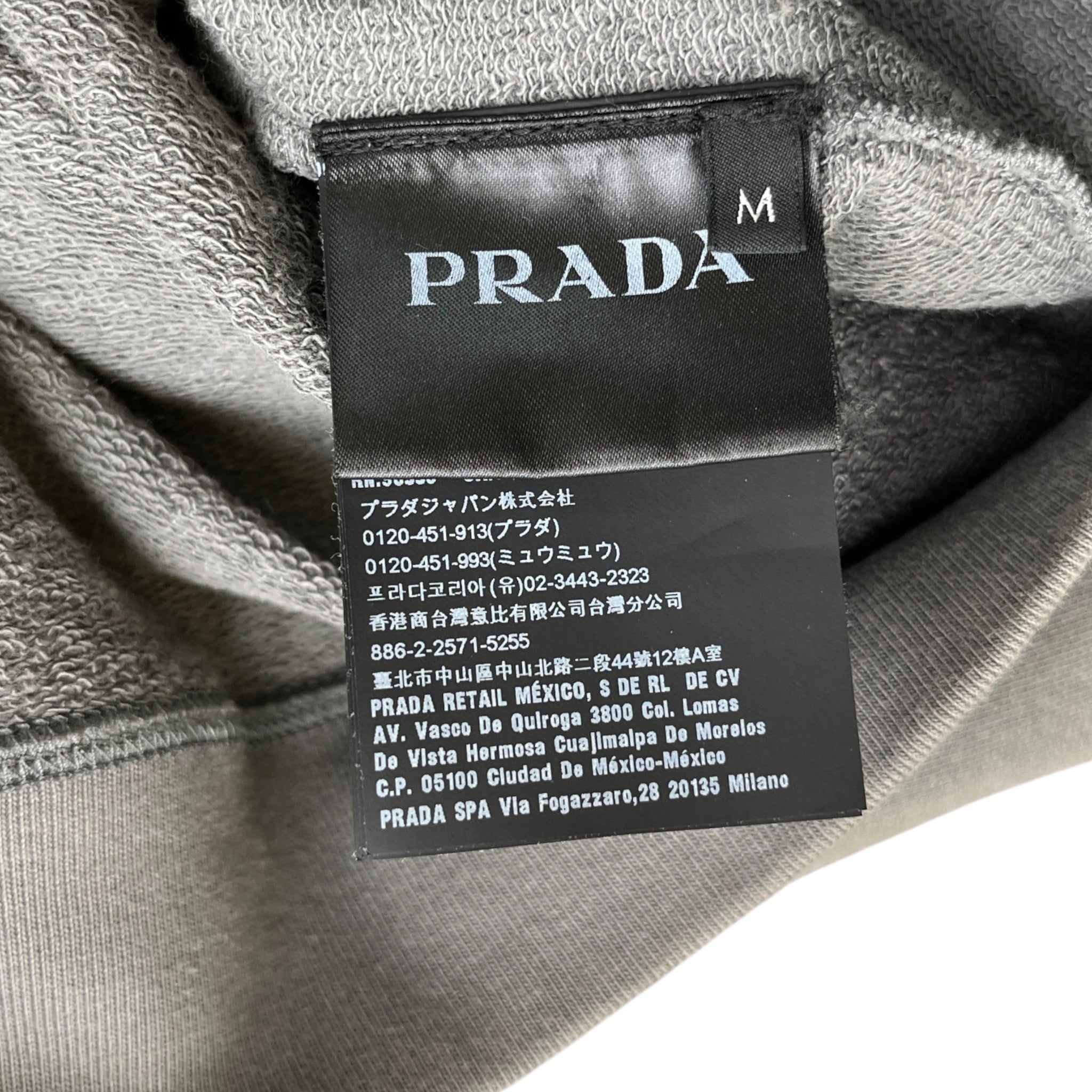 Men's Linear Rosa Full Tracksuit Grey Size M