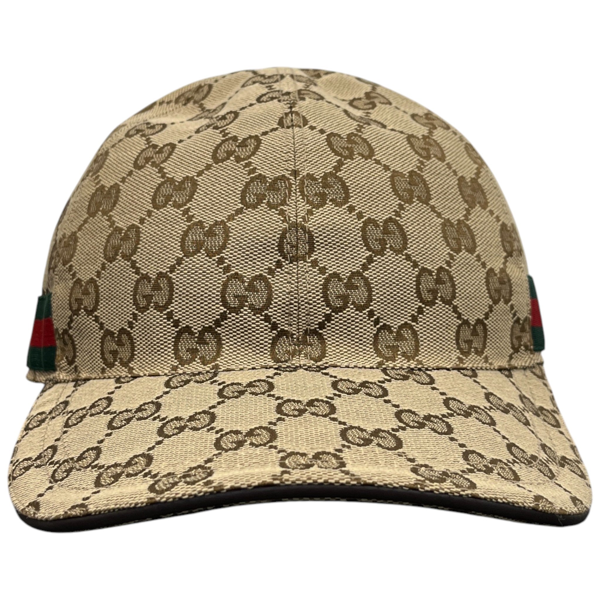 Men's Gg Monogram Hat Beige Size XS