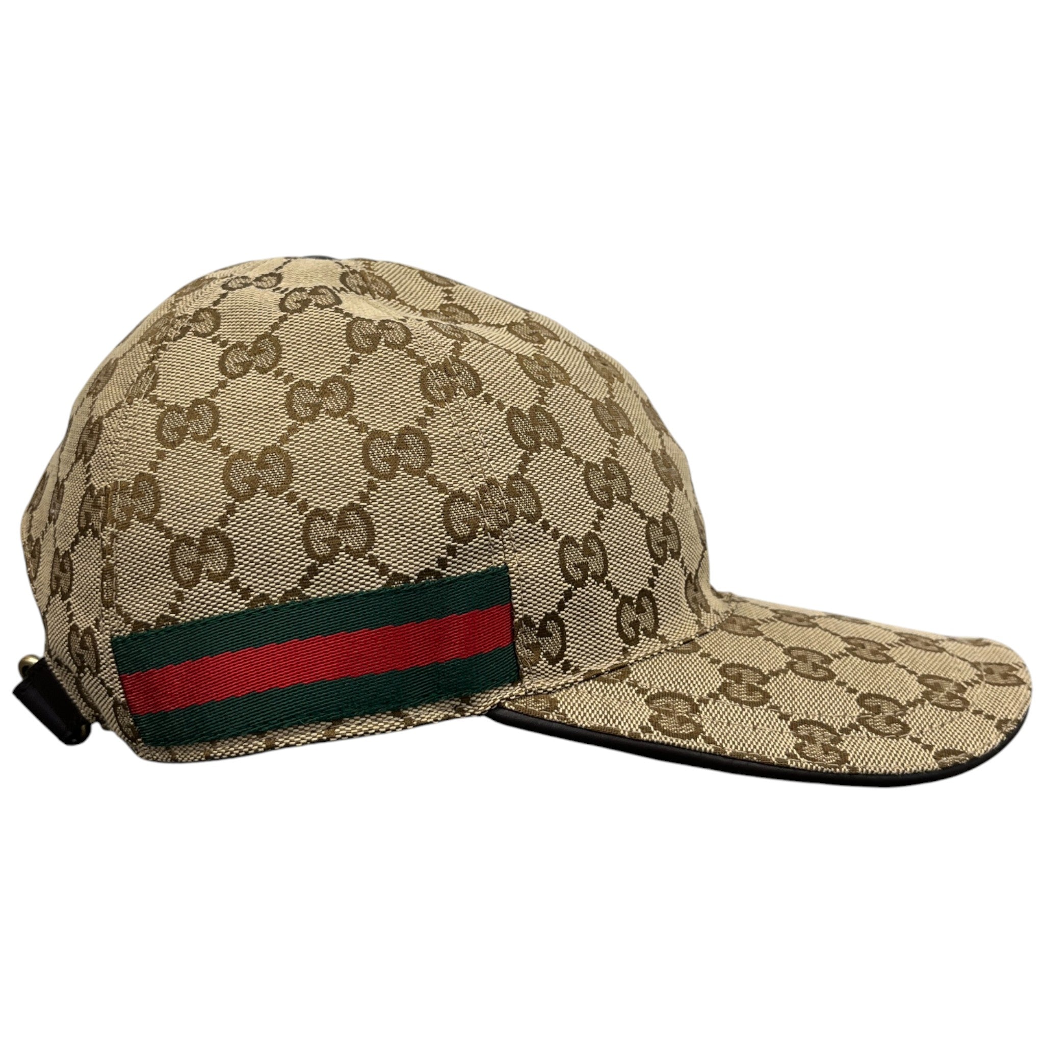 Men's Gg Monogram Hat Beige Size XS