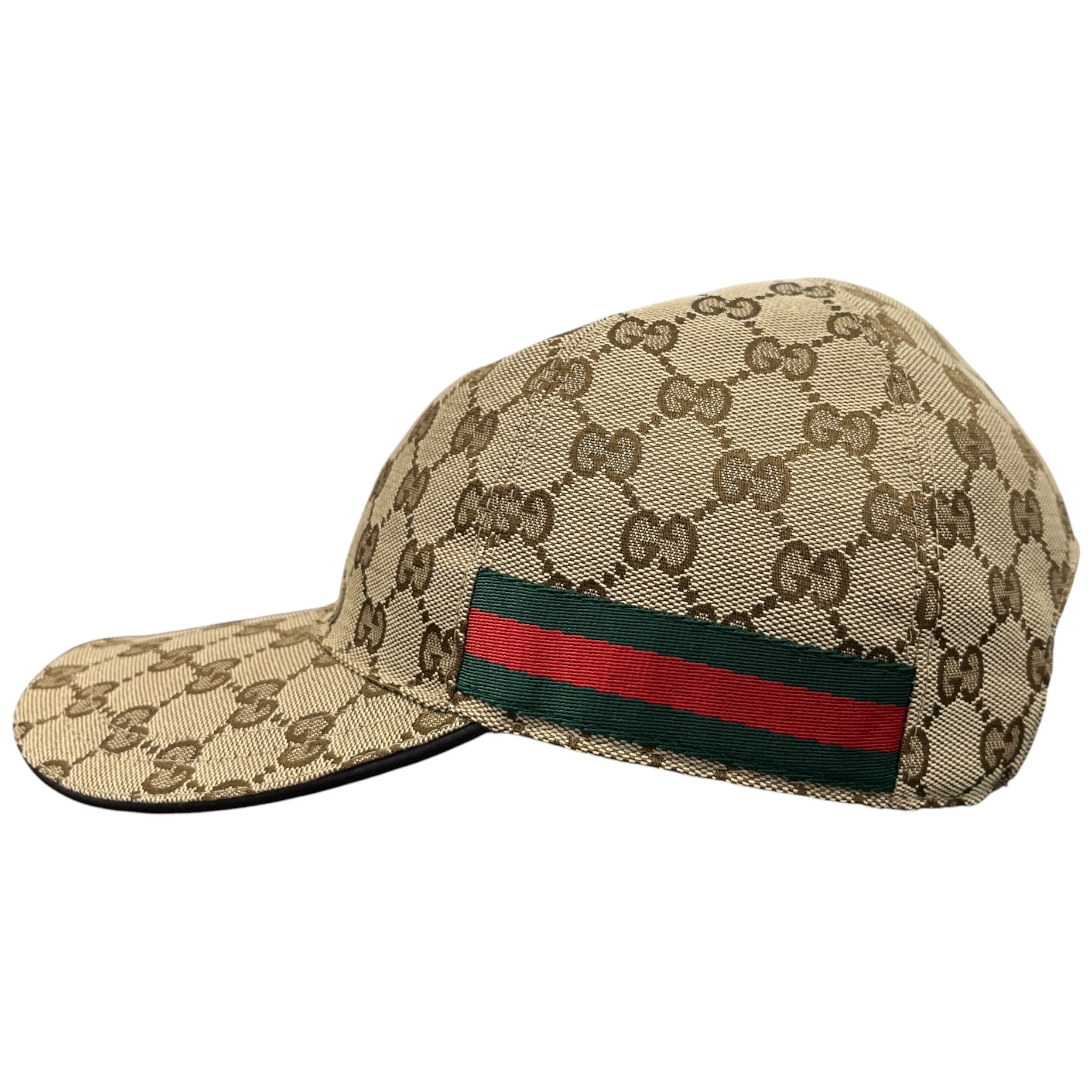 Men's Gg Monogram Hat Beige Size XS