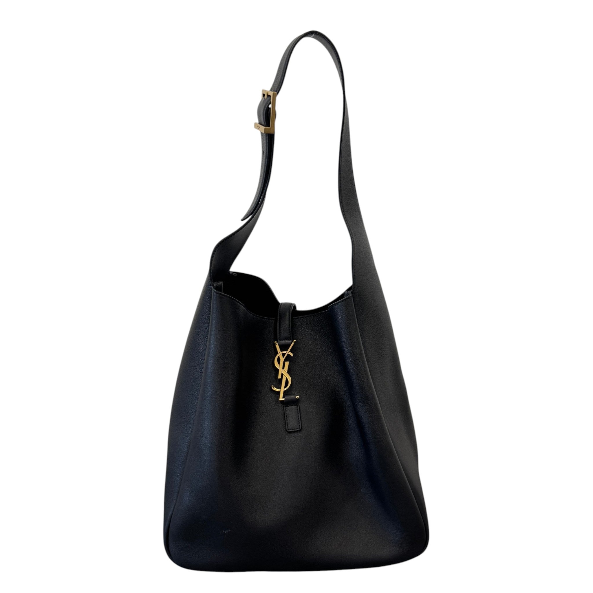 Women's Le 5 À 7 Supple Large Shoulder Bag Black