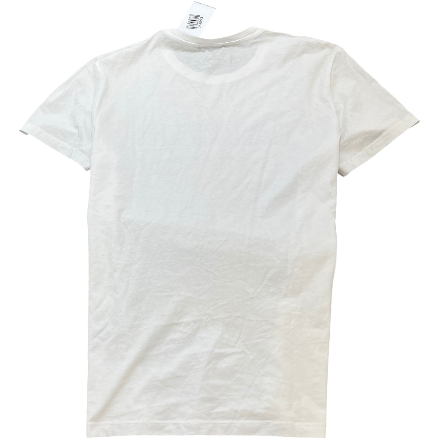 Men's Logo Print T-Shirt White Size XL