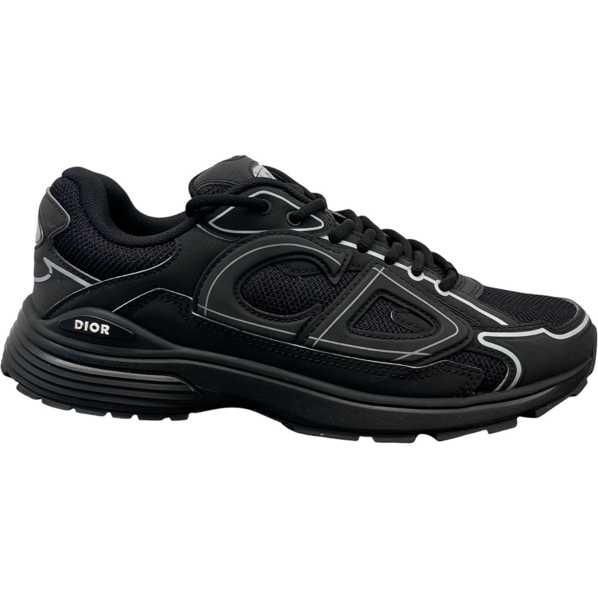 Men's B30 Low Trainers Black Size EU 41.5 / UK 7.5