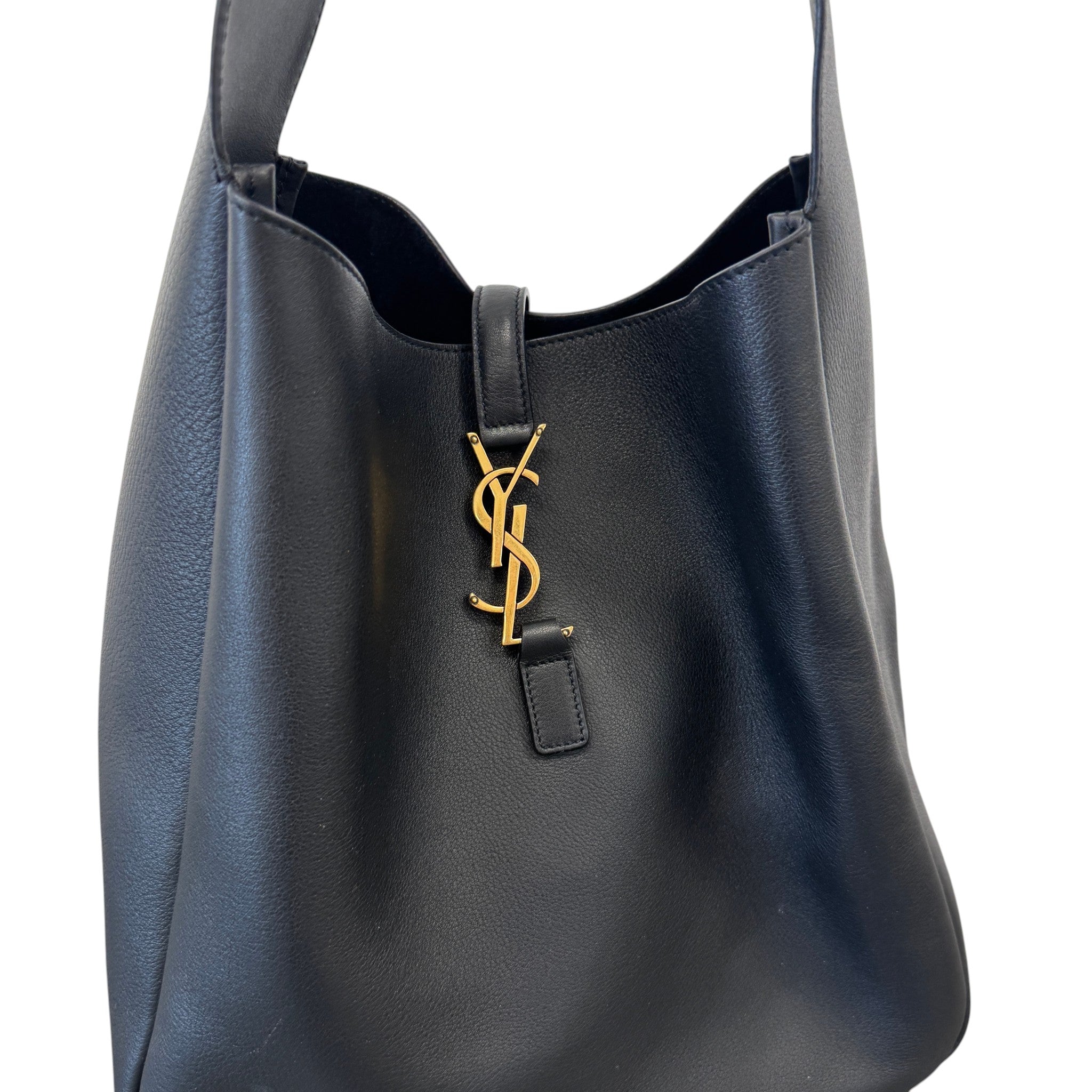Women's Le 5 À 7 Supple Large Shoulder Bag Black