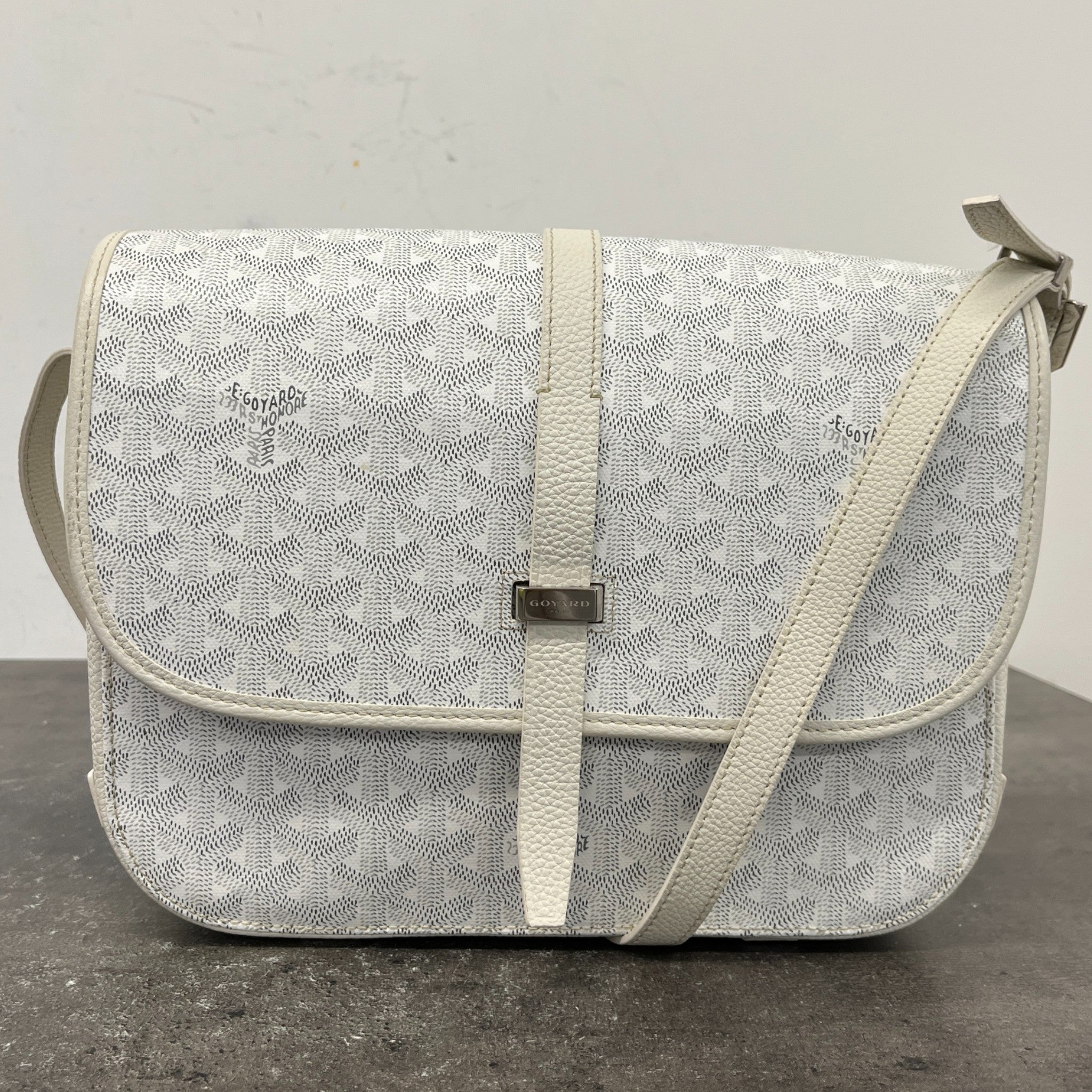 Men's Belvedere Mm Messenger Bag White