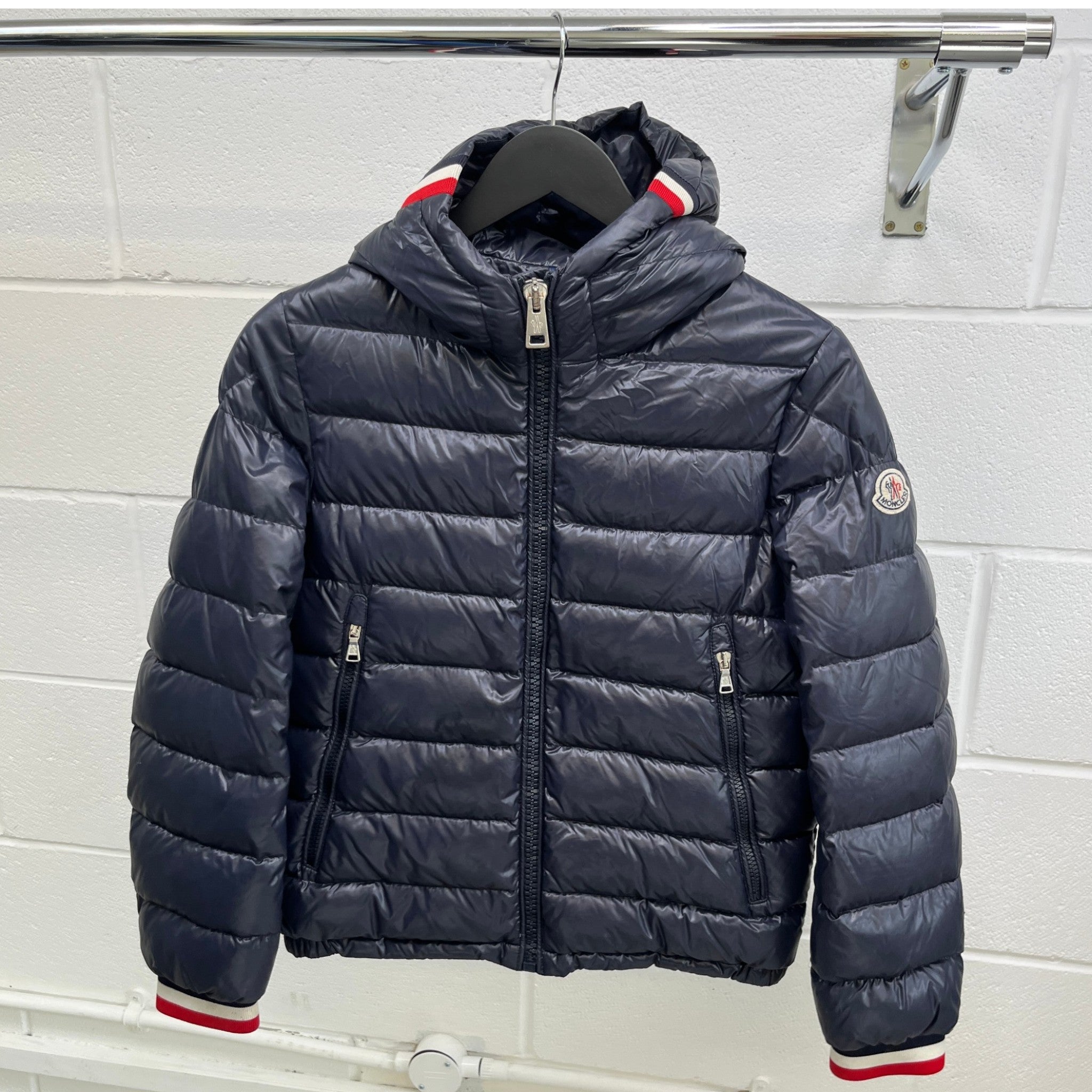 Men's Alberic Junior Down Jacket Navy Size Junior Age 12