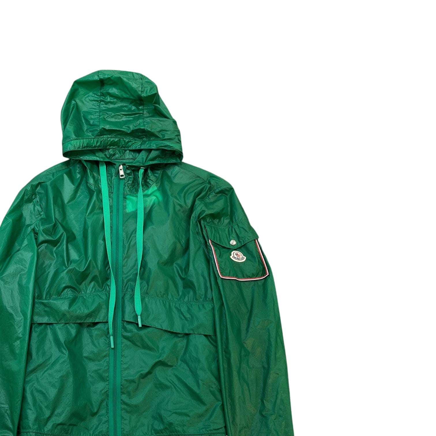 Men's Ebizo Windbreaker Green Size 4 / XL