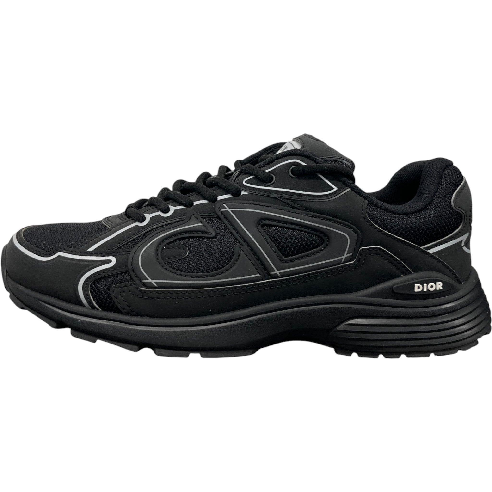 Men's B30 Low Trainers Black Size EU 41.5 / UK 7.5