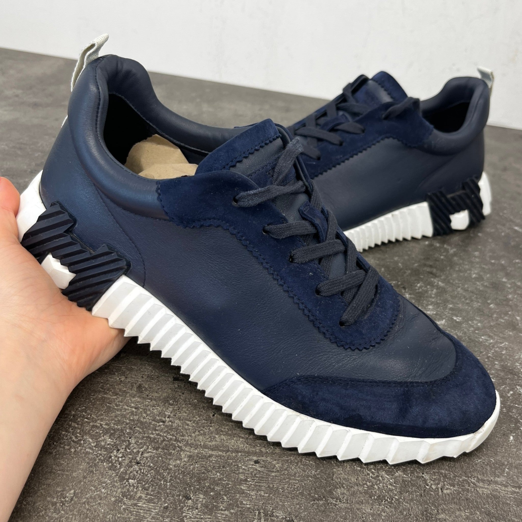 Men's Bouncing Low Trainers Navy Size EU 42 / UK 8