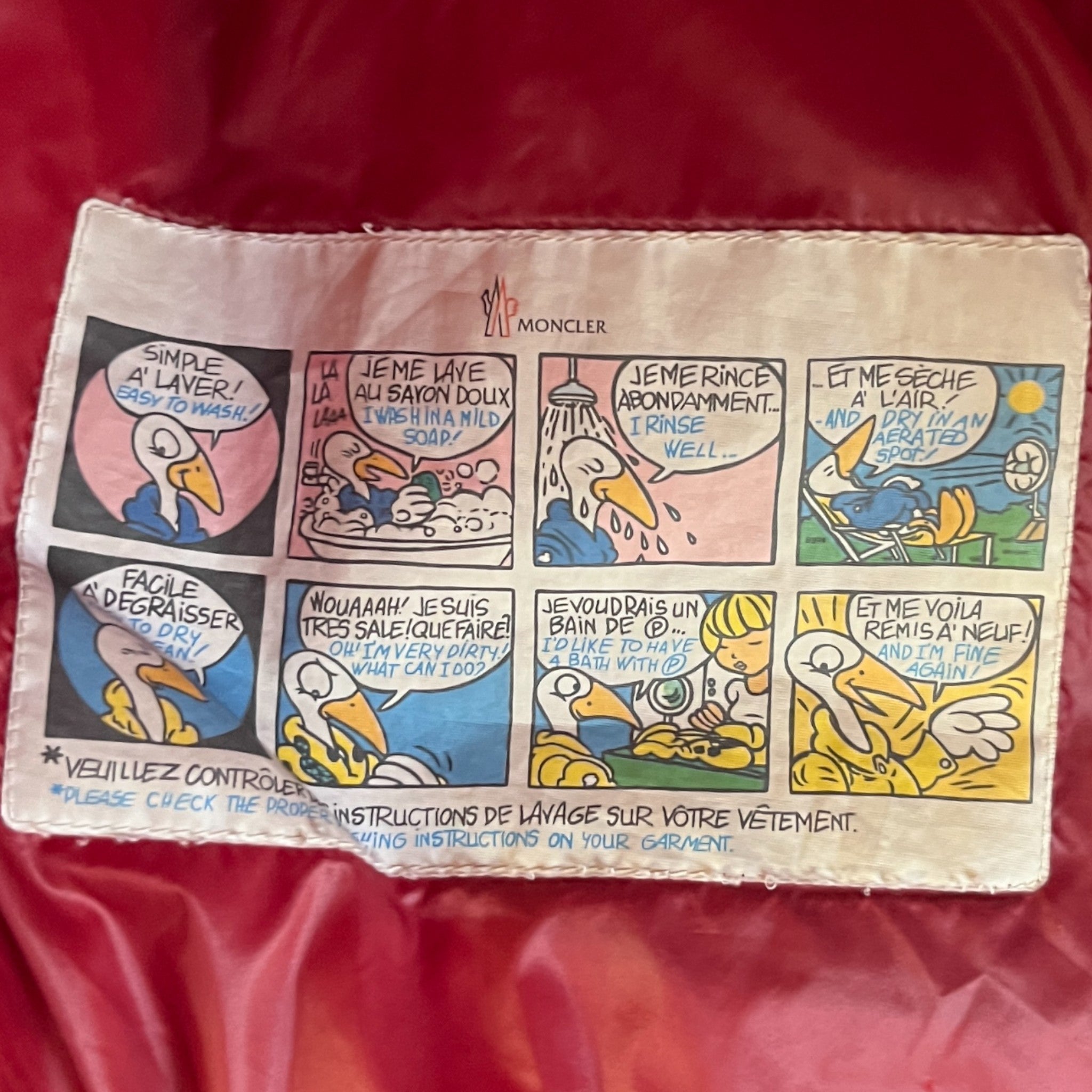 Women's Seritte Down Jacket Red Size 1 / UK 10