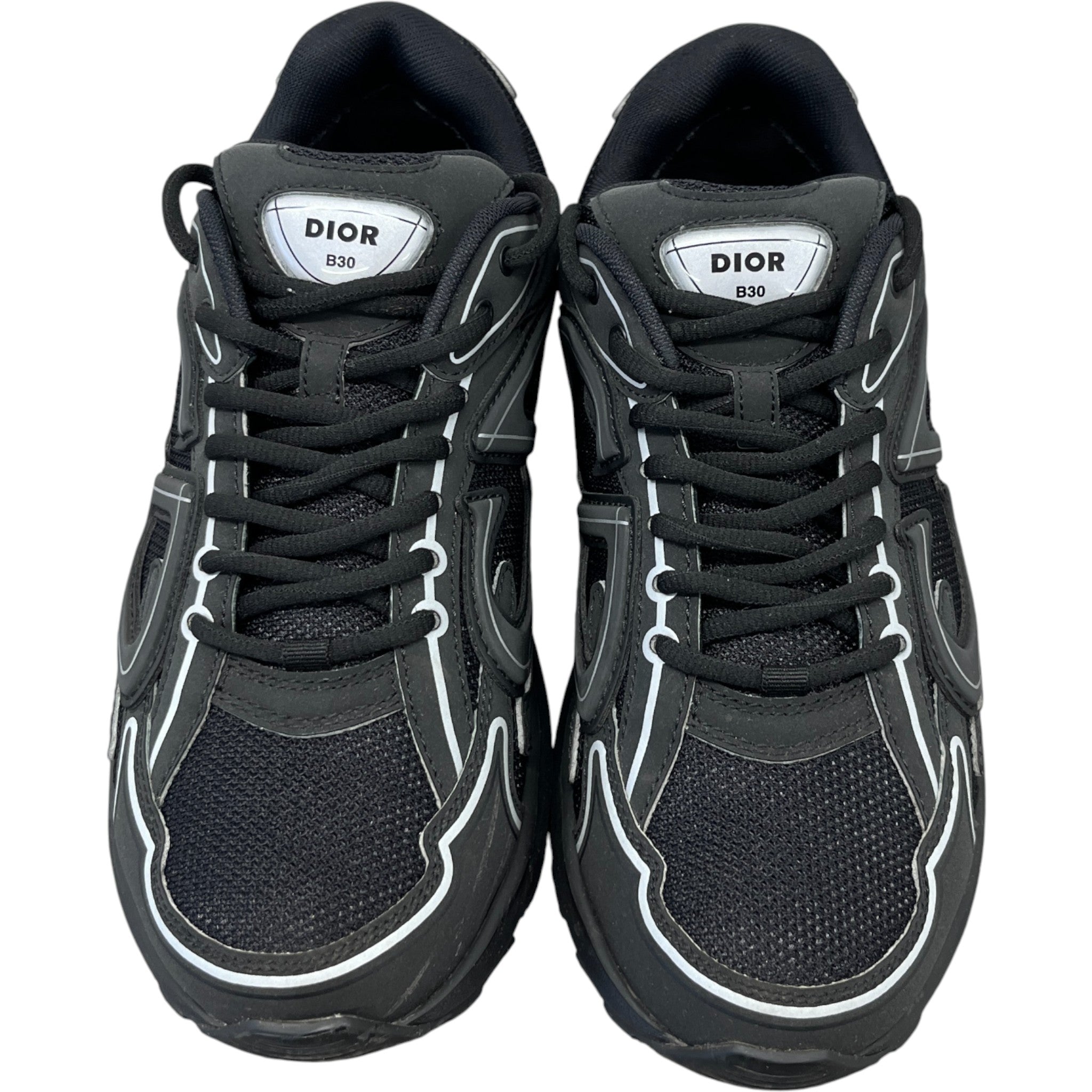 Men's B30 Low Trainers Black Size EU 41.5 / UK 7.5