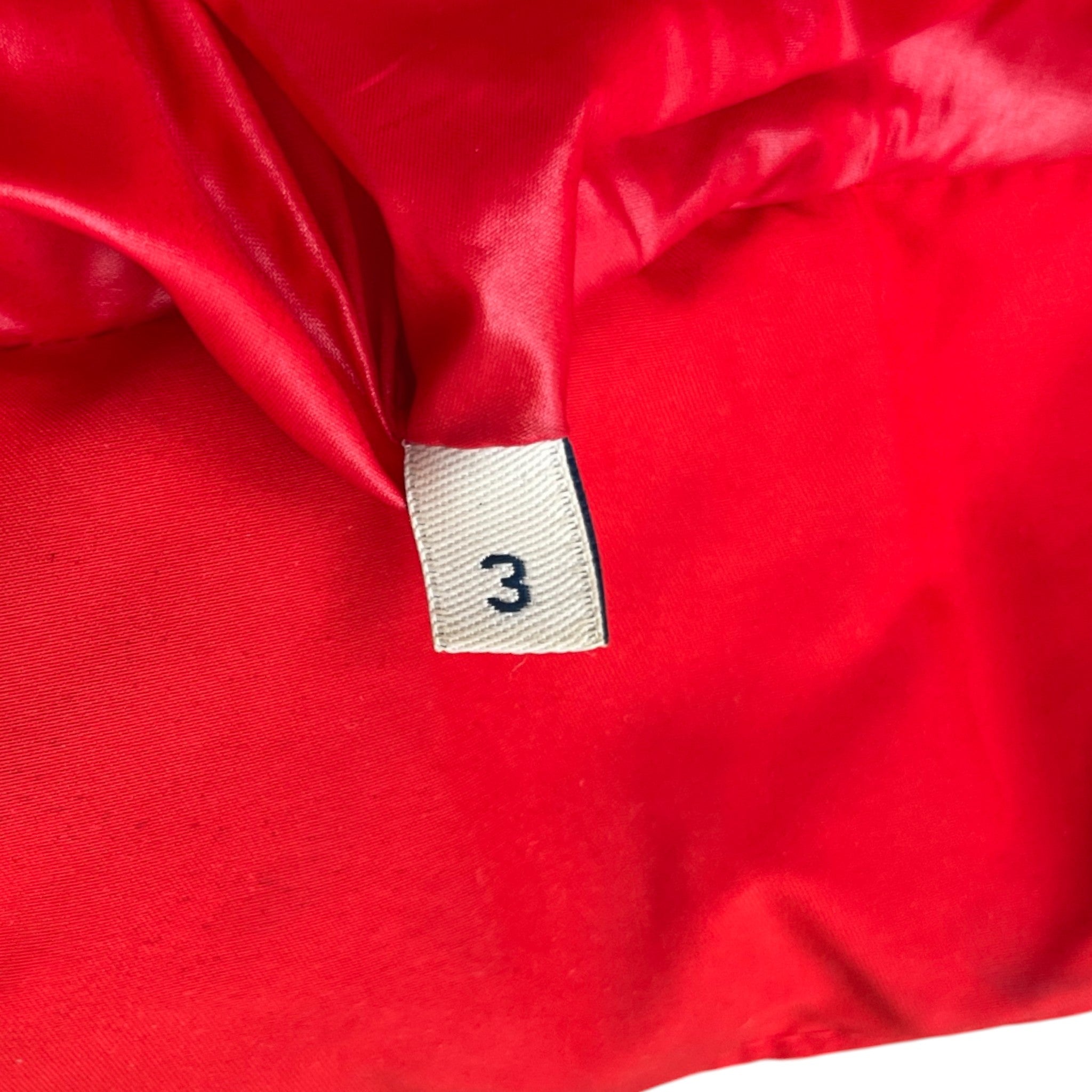 Men's Bruel Down Jacket Red Size 3 / L