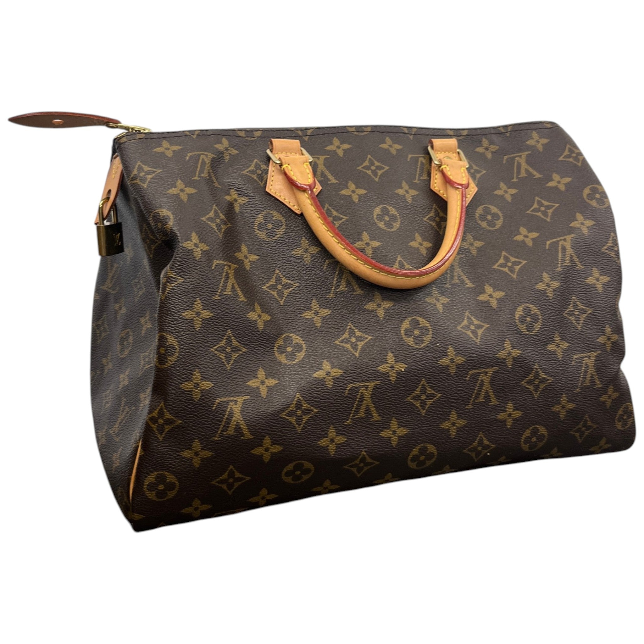 Women's Monogram Speedy 35 Bag Brown