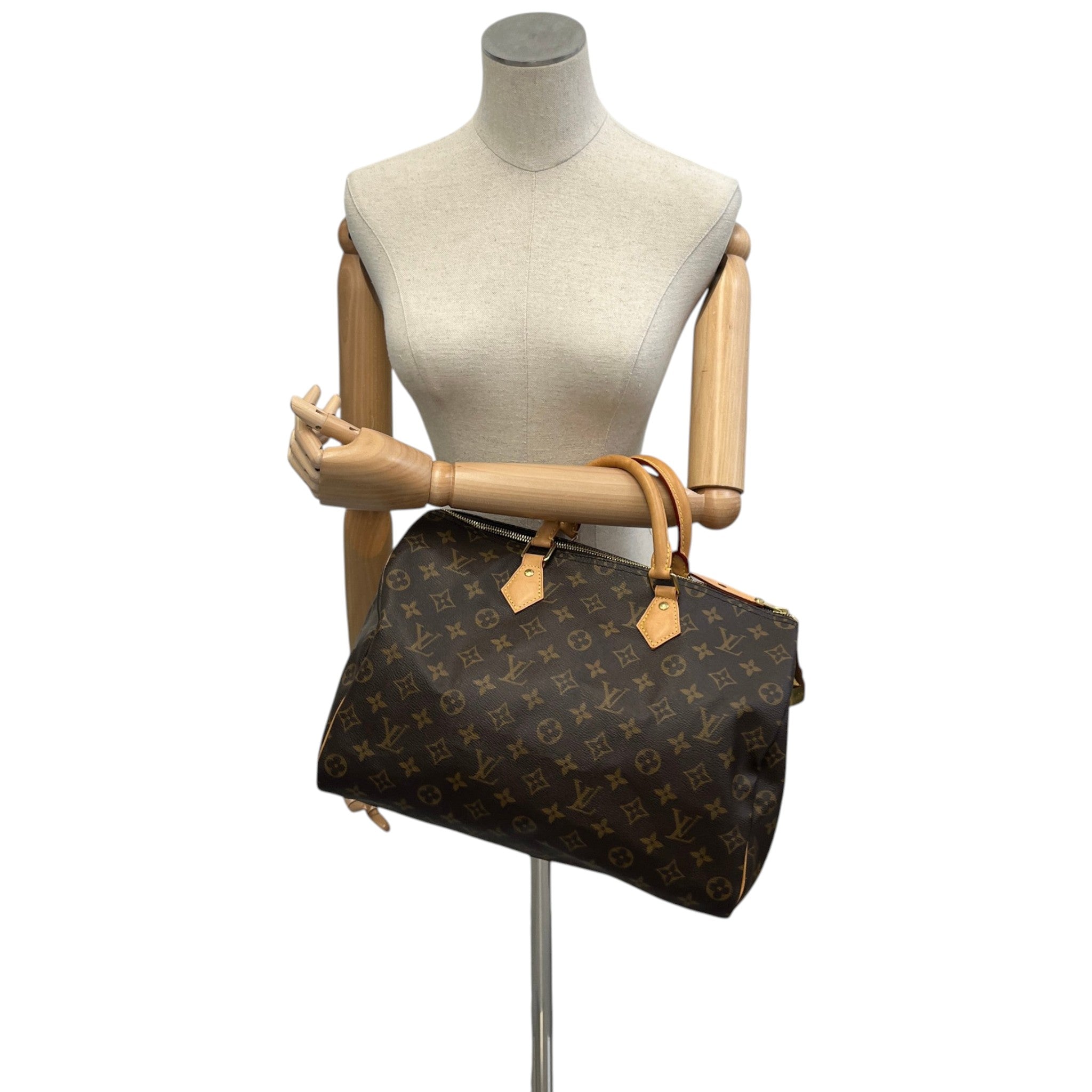 Women's Monogram Speedy 35 Bag Brown