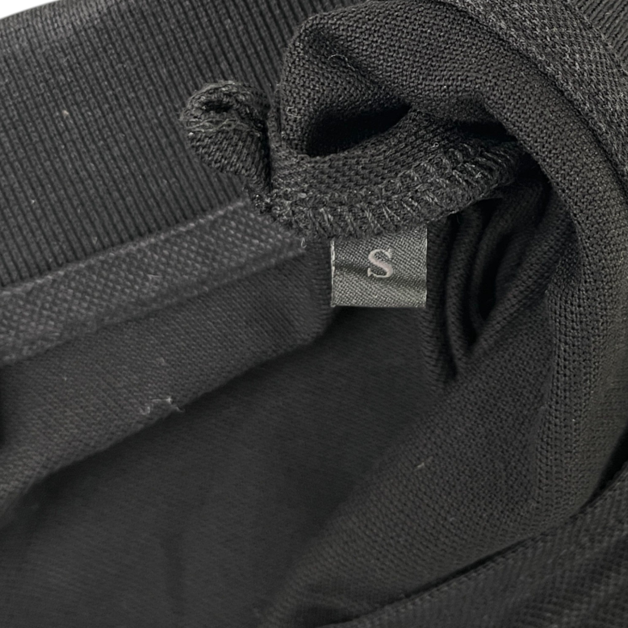 Men's Maglia Manica Corta Polo Shirt Black Size S